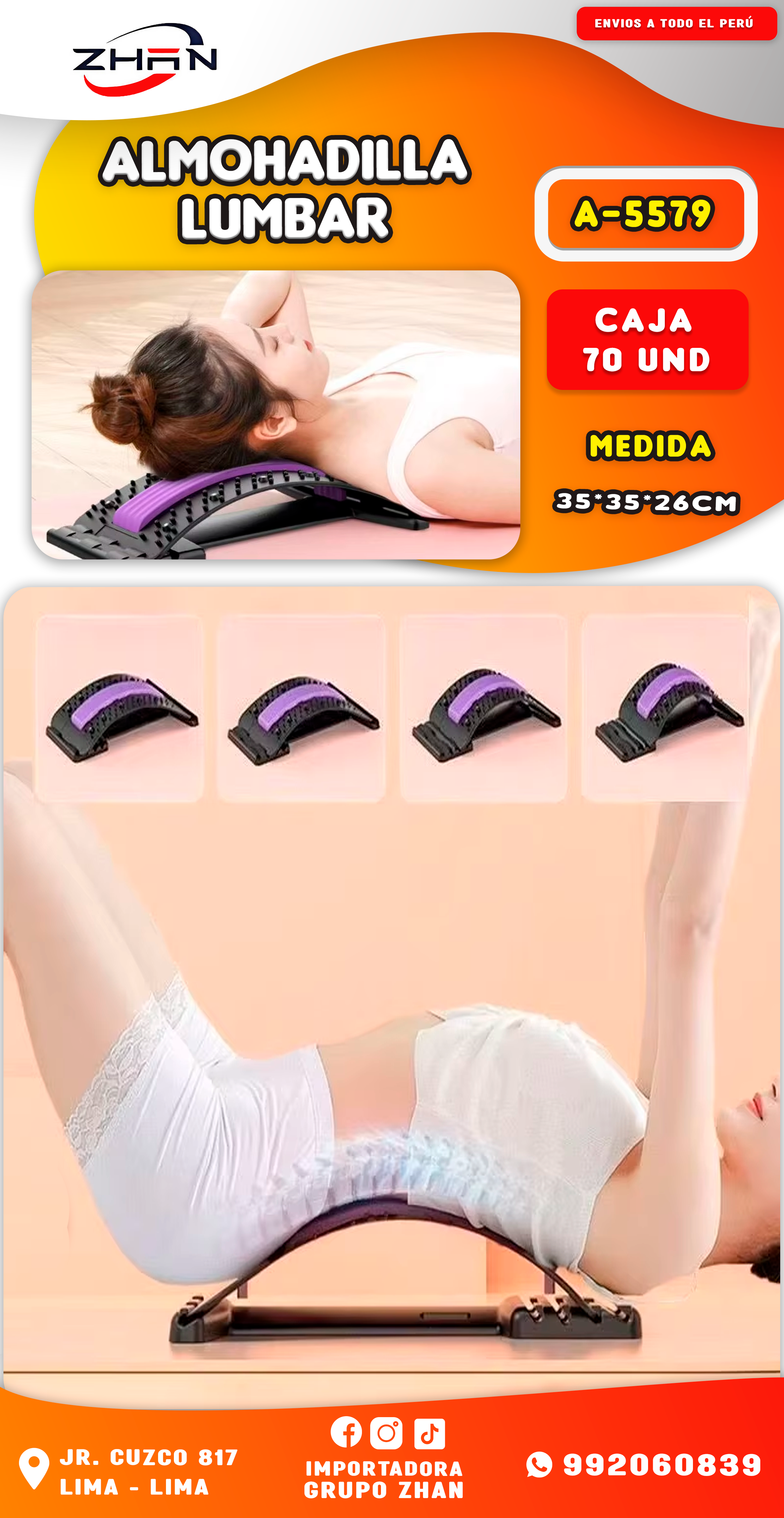 ALMOHADILLA LUMBAR