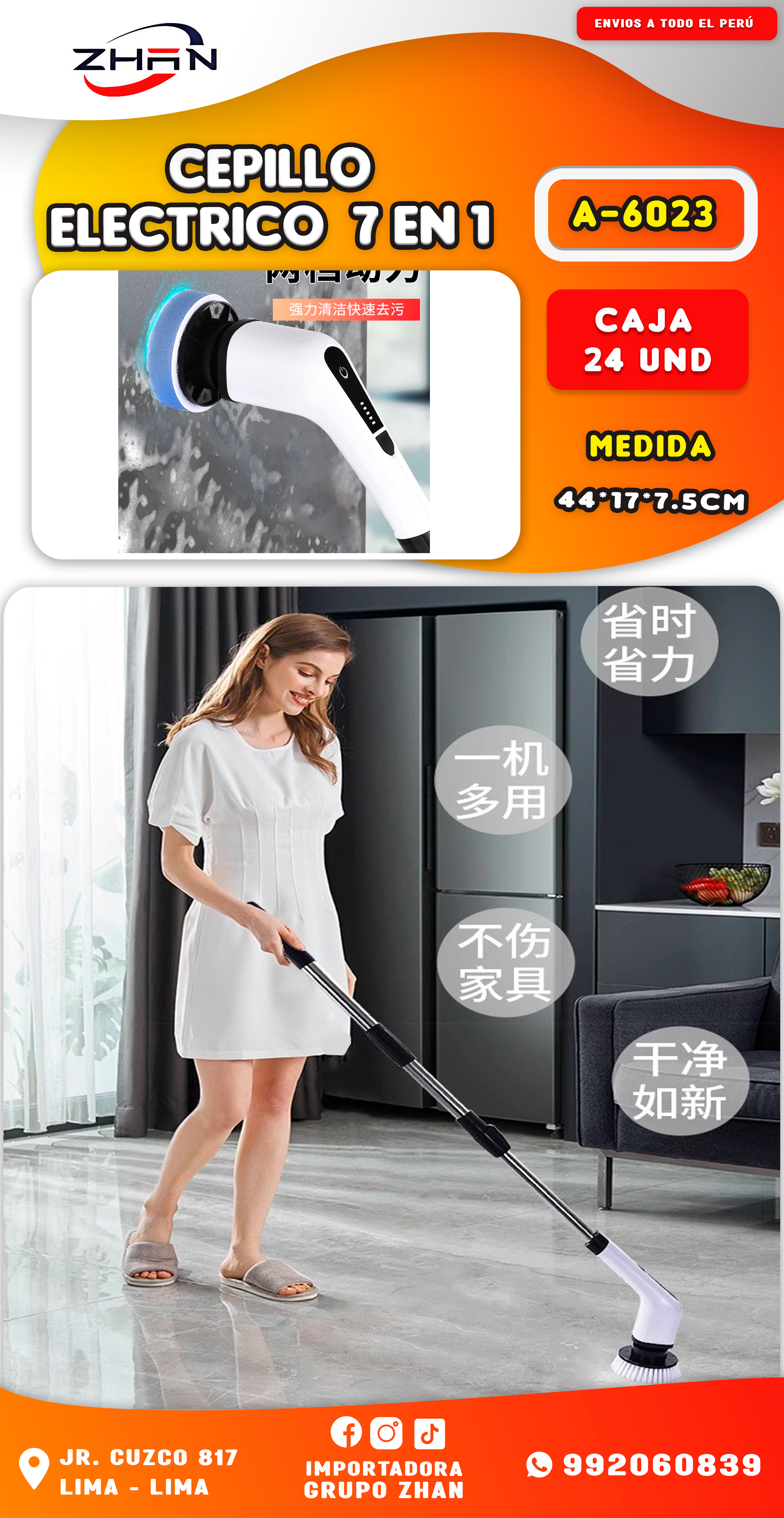 CEPILLO ELECTRICO 7 EN 1