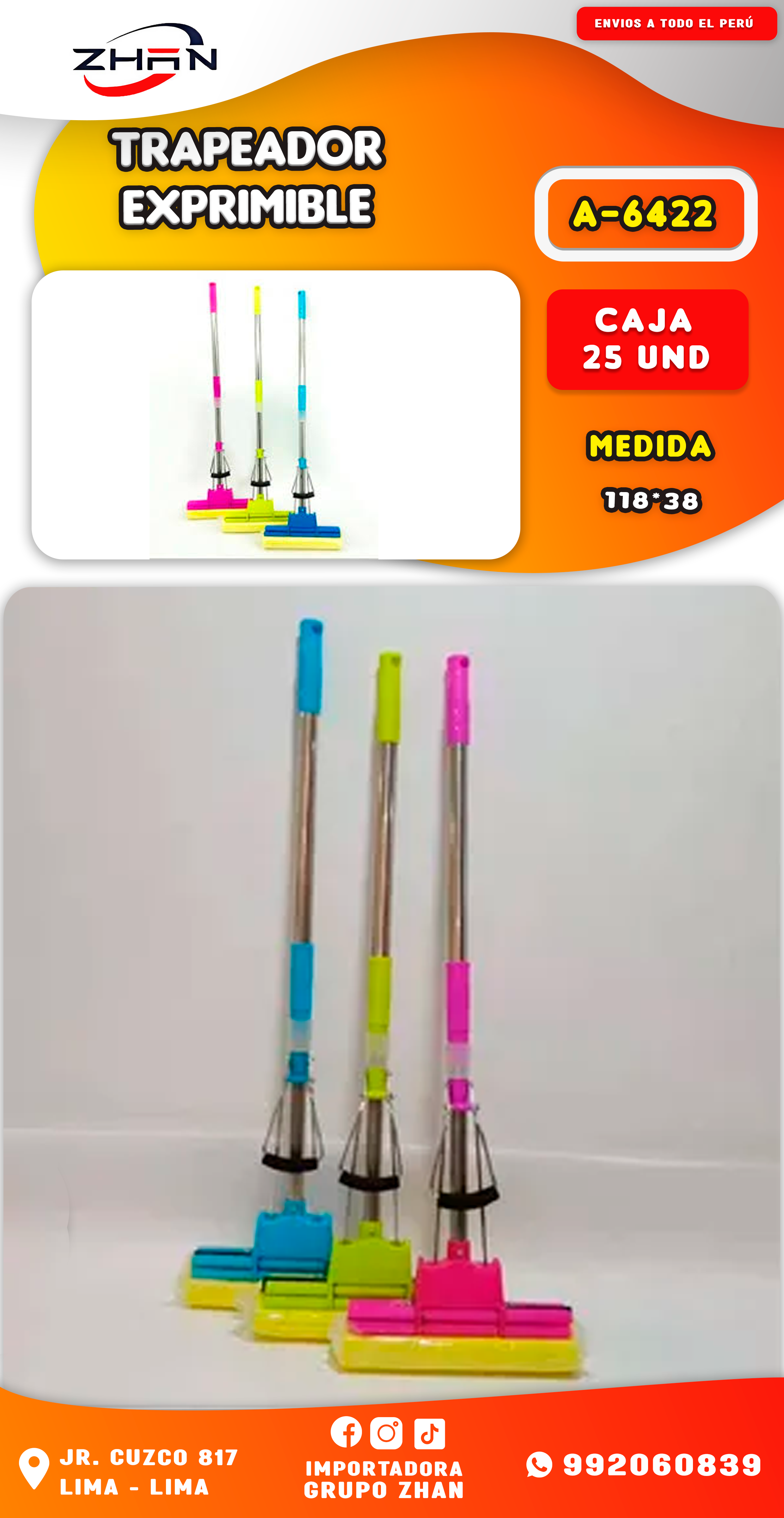 TRAPEADOR EXPANDIBLE