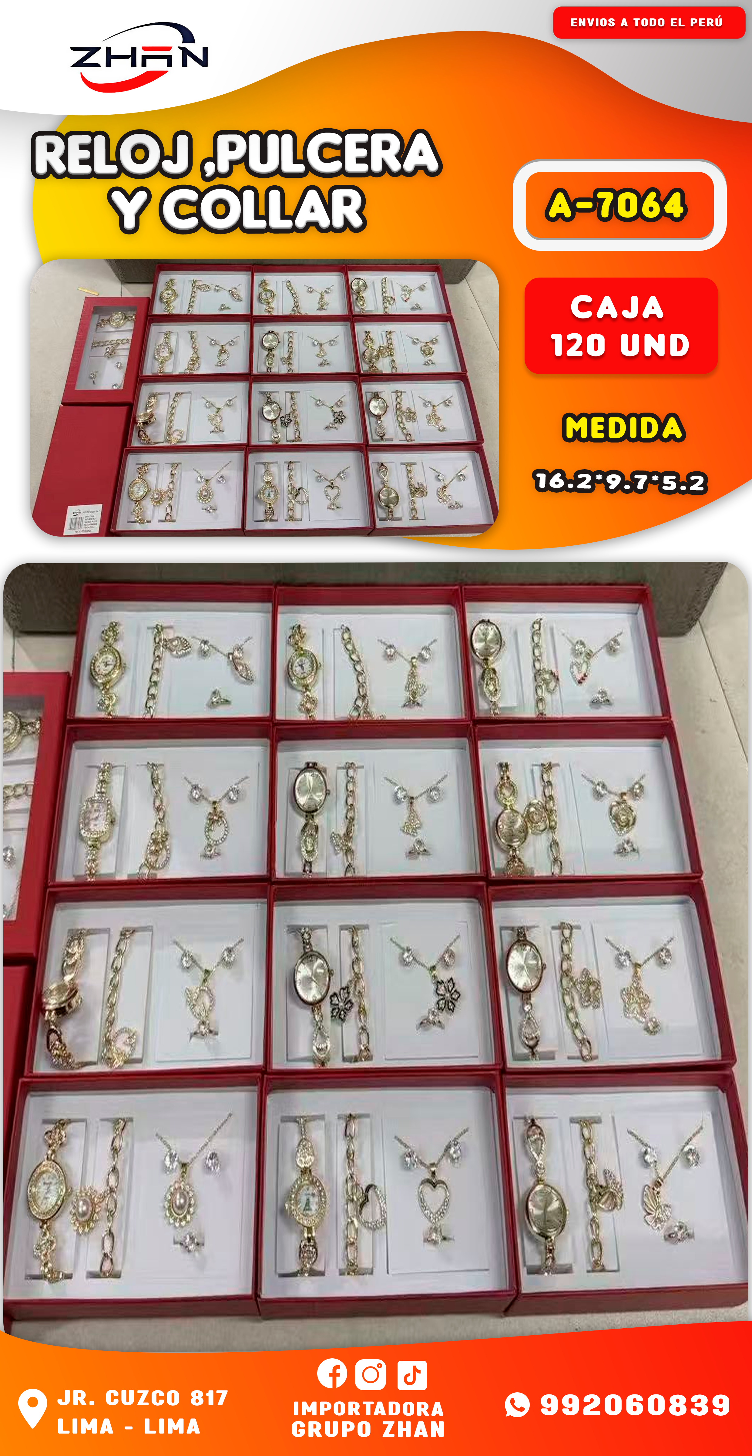 CAJITA DE ROSA CON  COLLAR