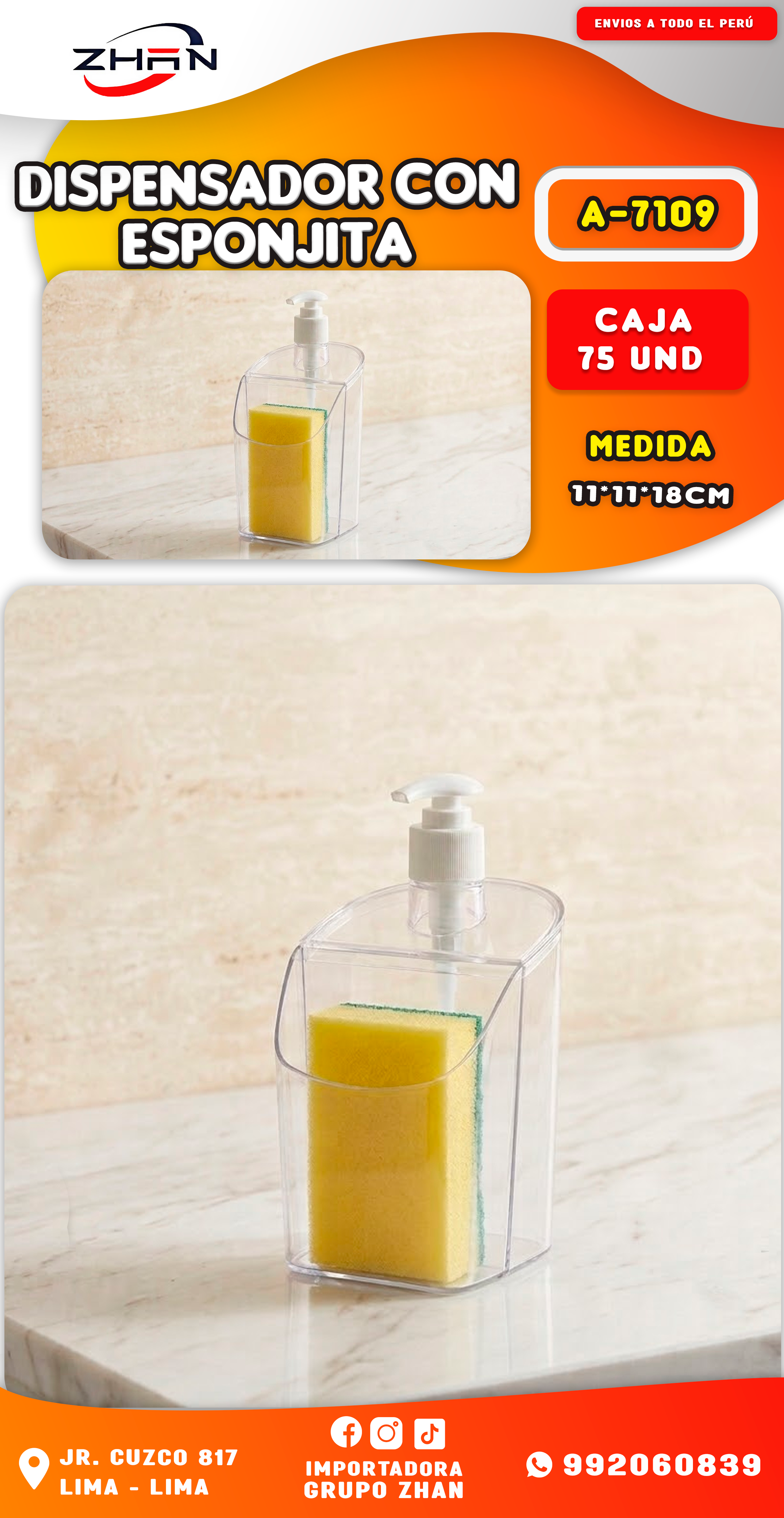 DISPENSADOR CON ESPONJITA