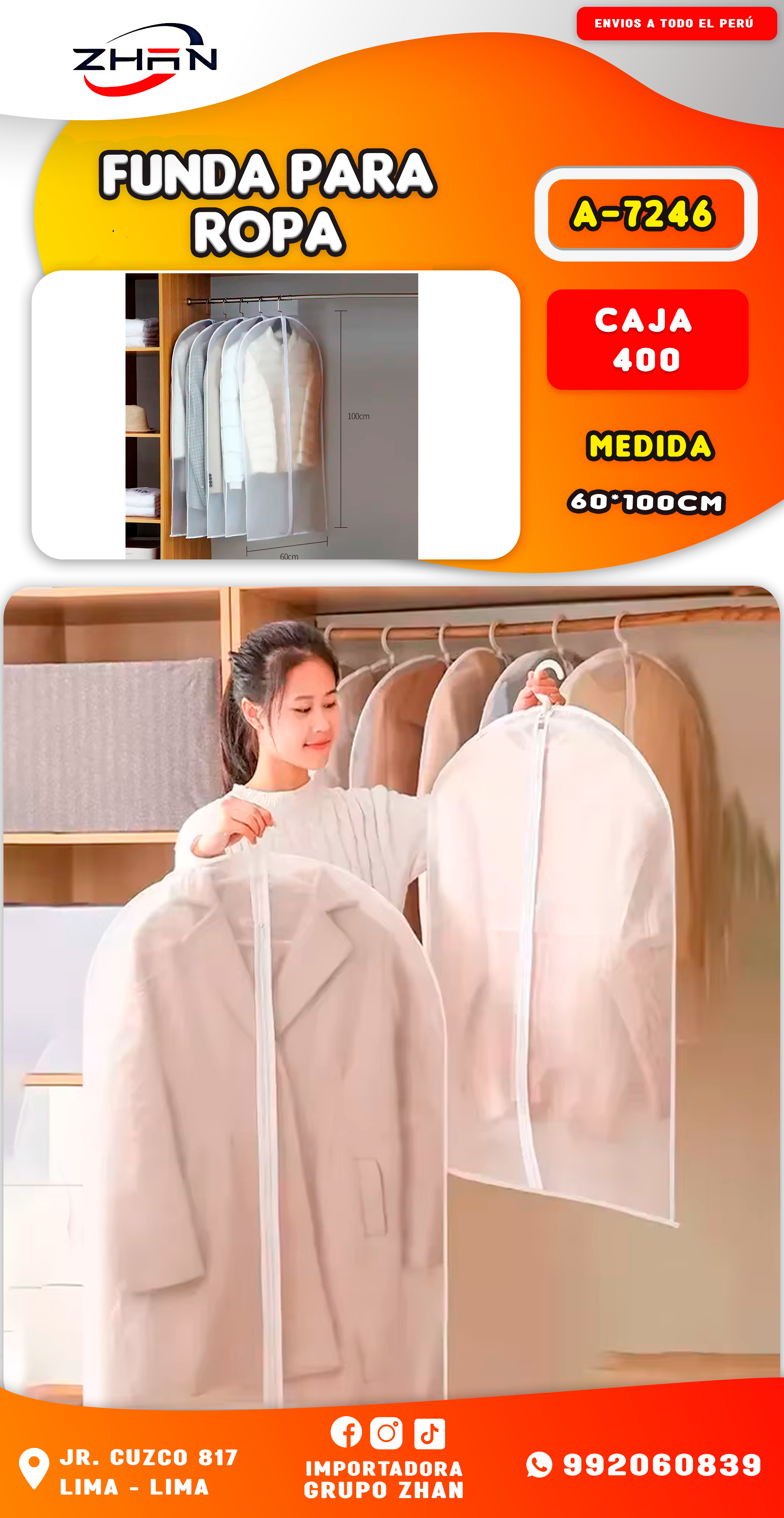 FUNDA PARA ROPA