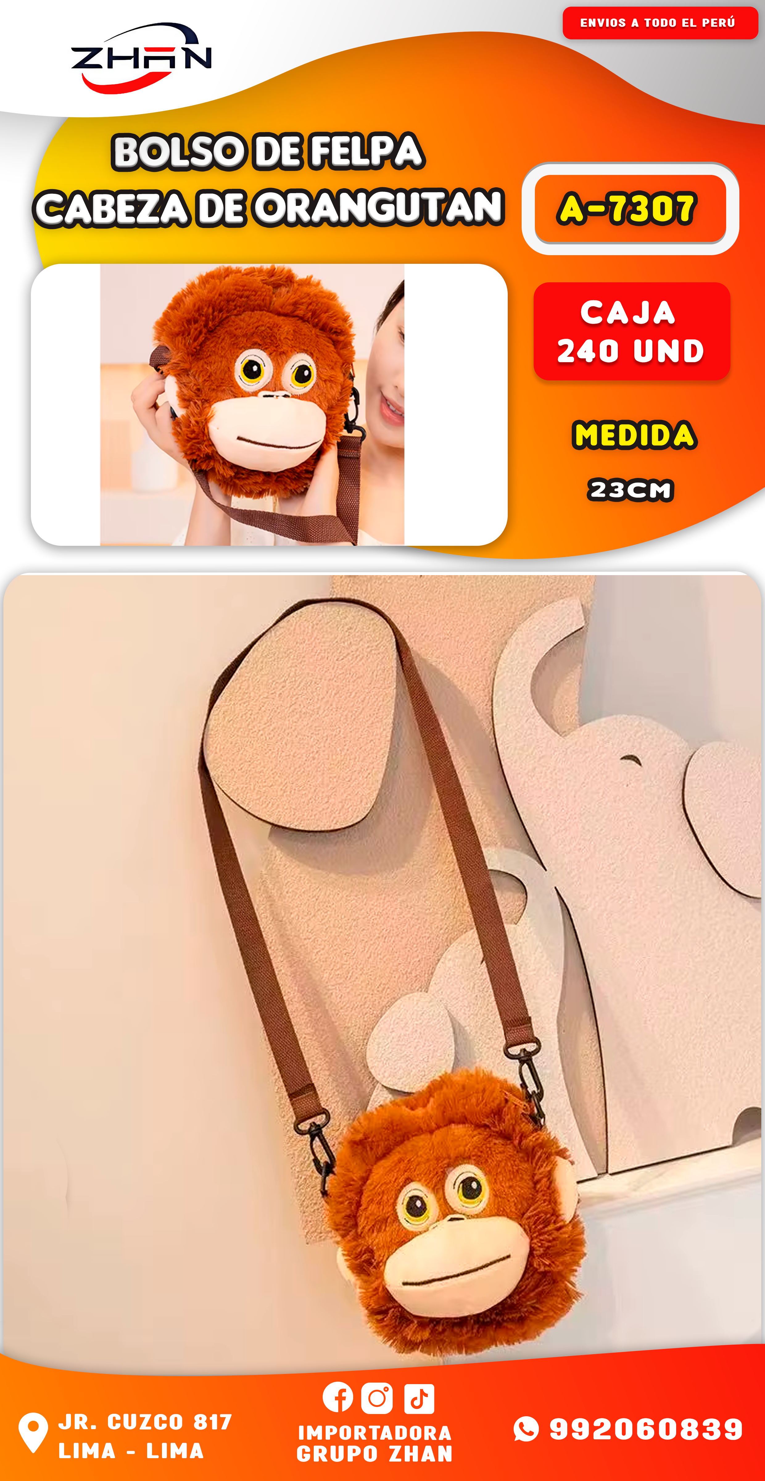 BOLSO ORANGUNTAN