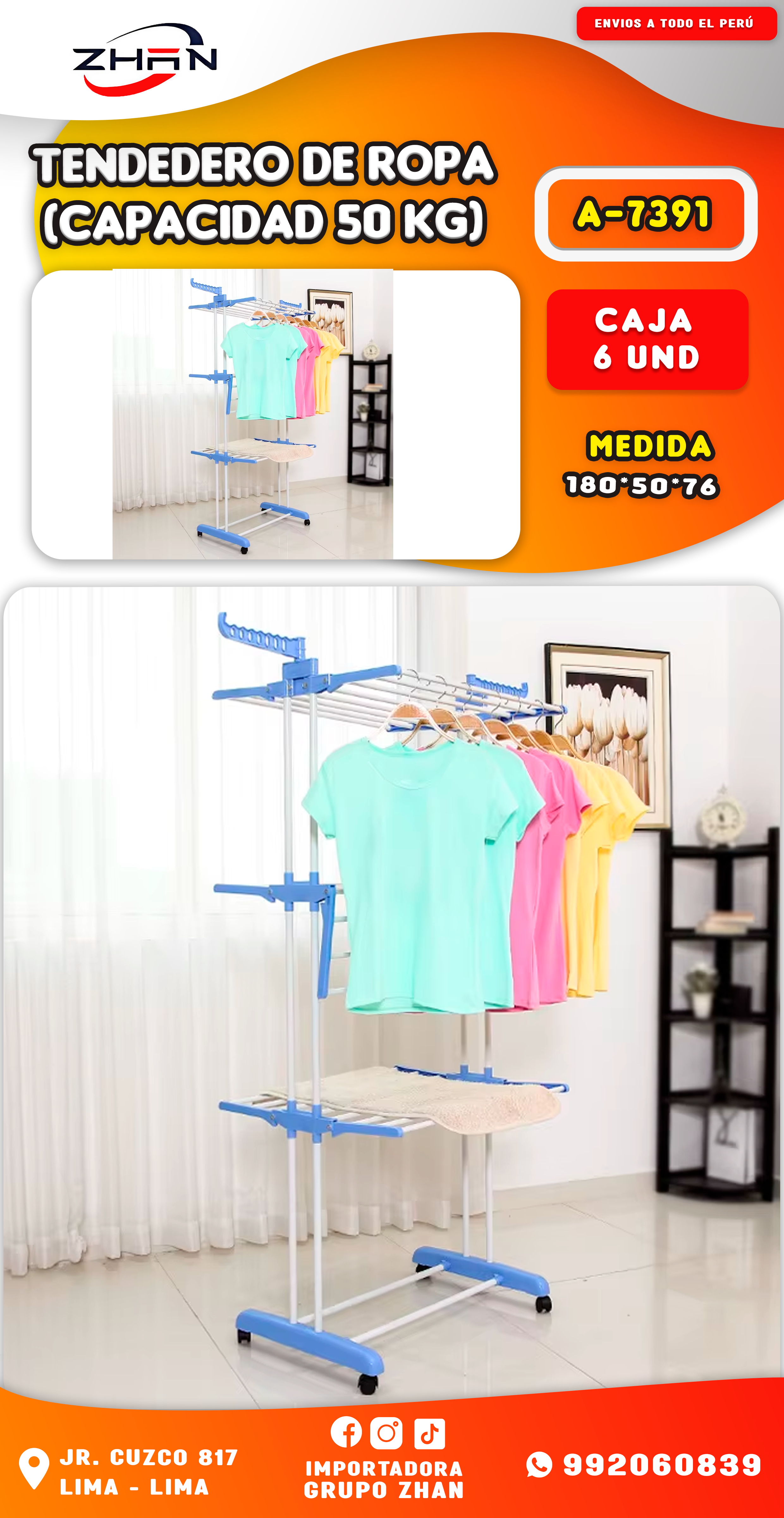 TENDEDERO DE ROPA