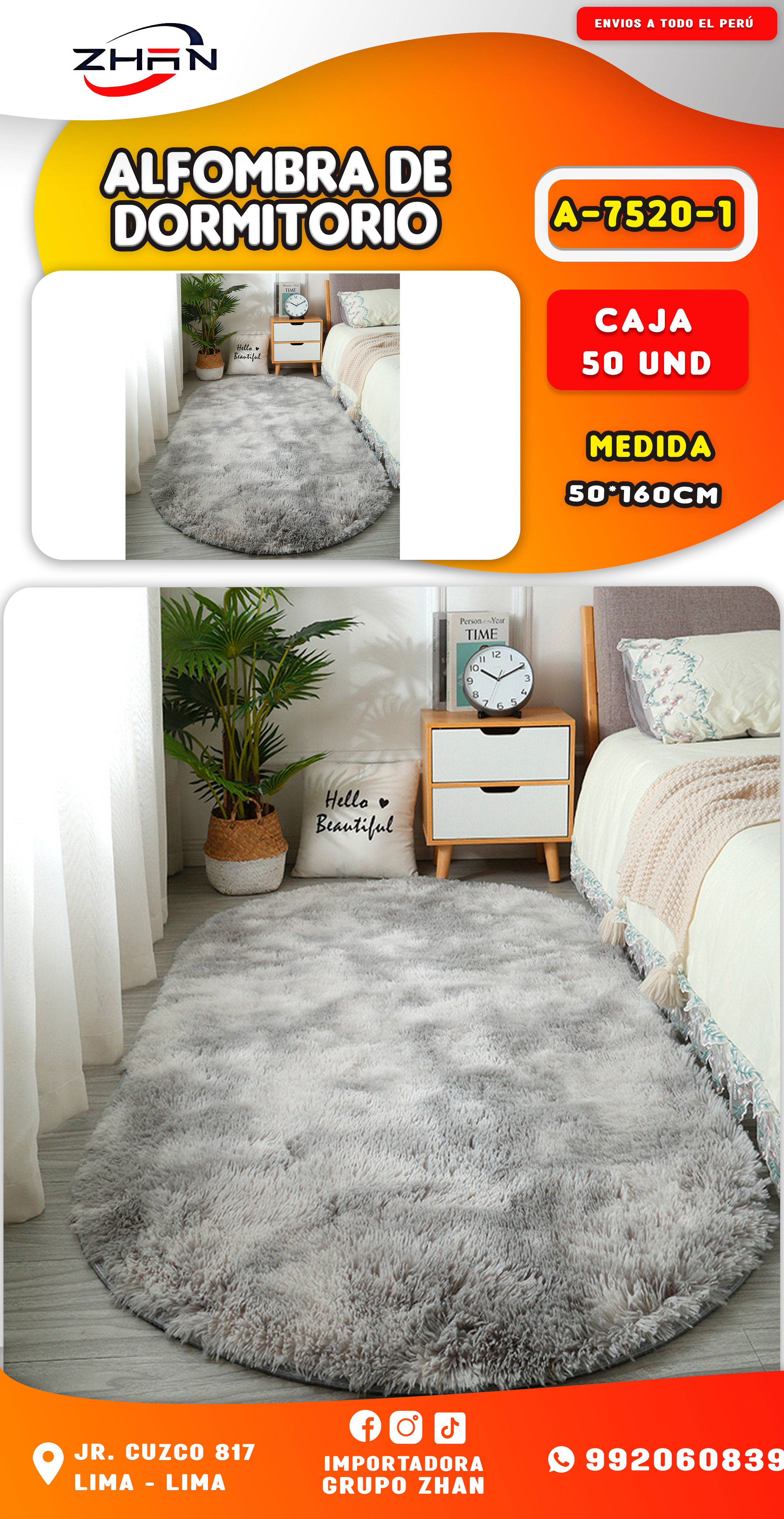 ALFOMBRA DE DORMITORIO