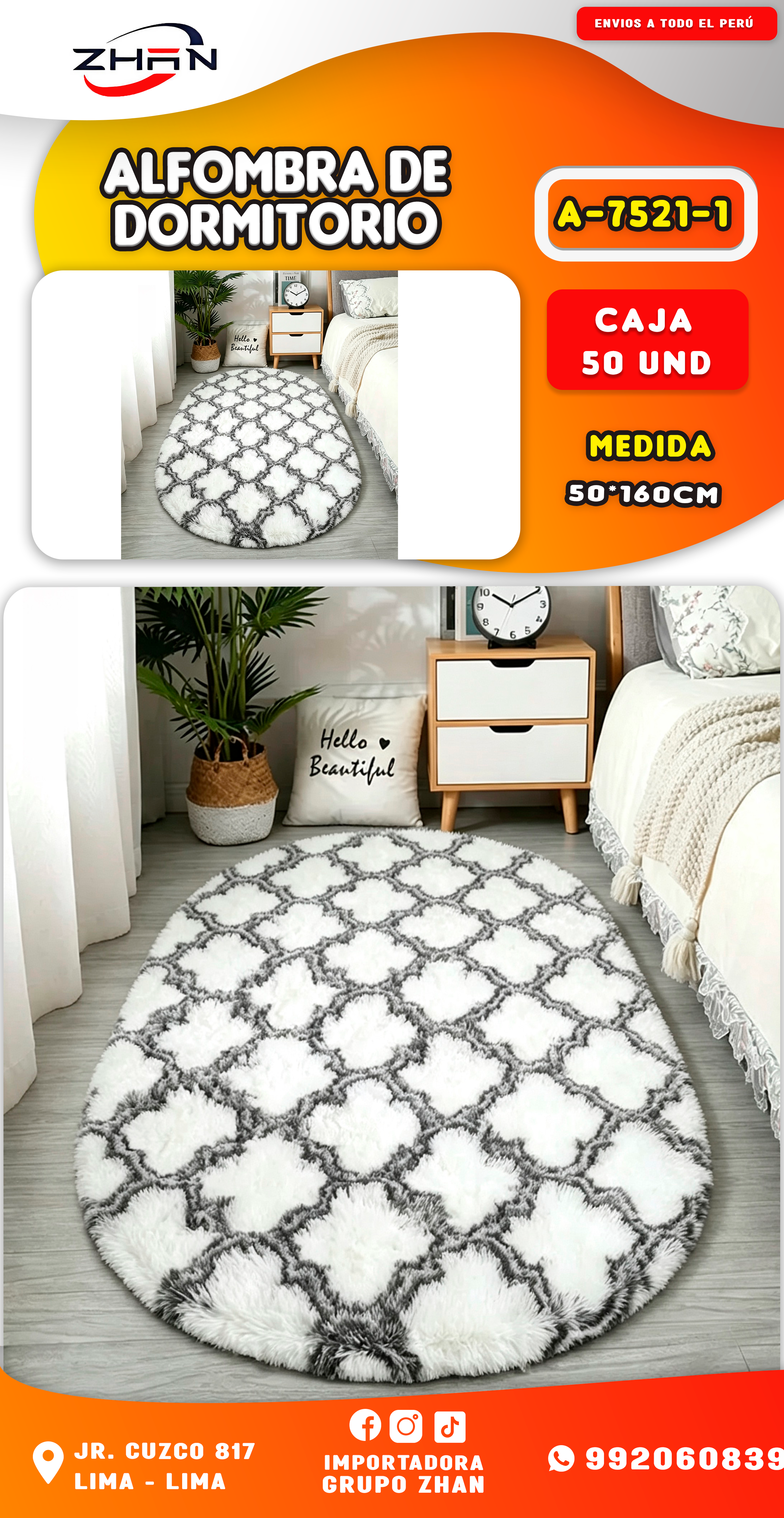 ALFOMBRA DE DORMITORIO