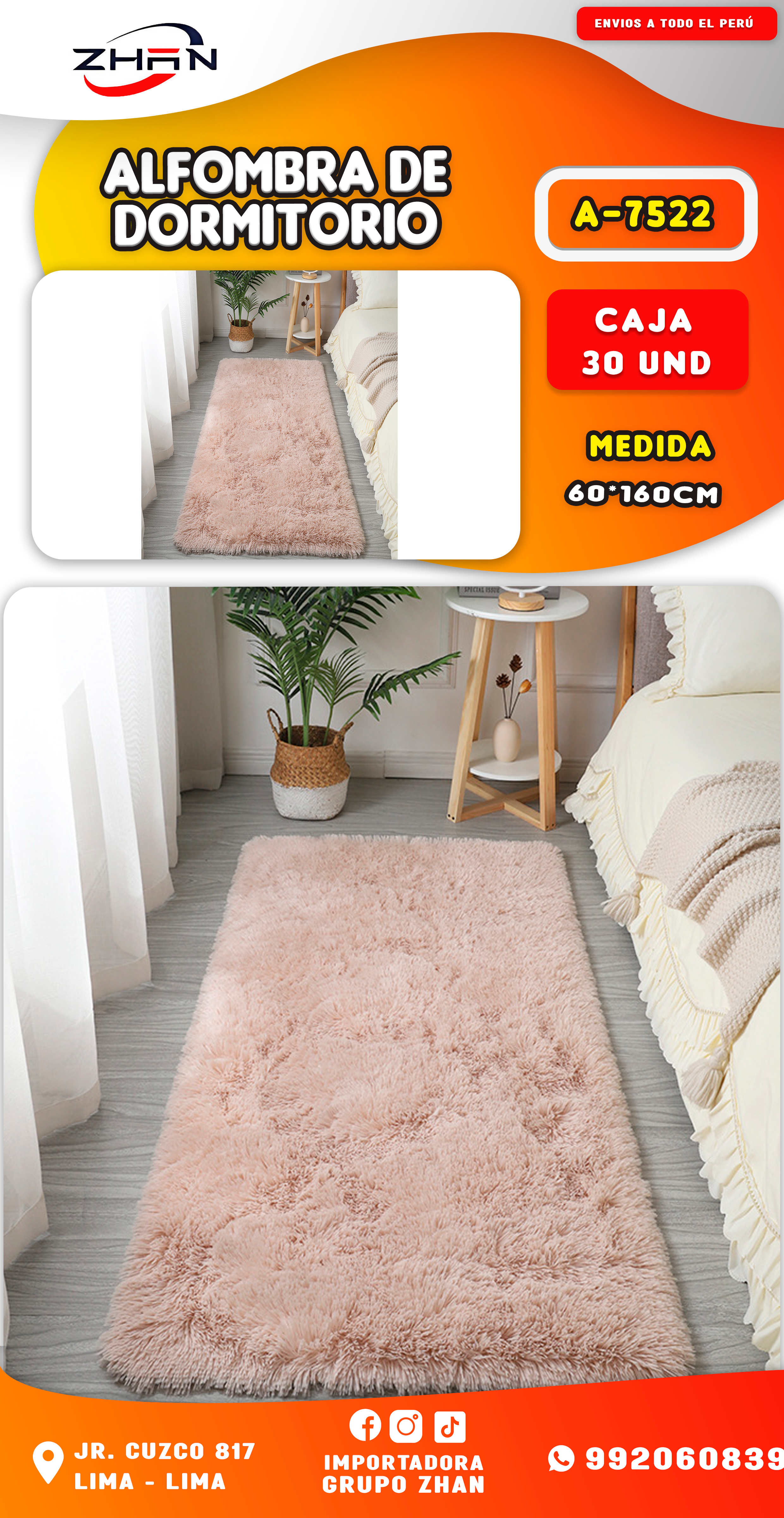 ALFOMBRA DE DORMITORIO