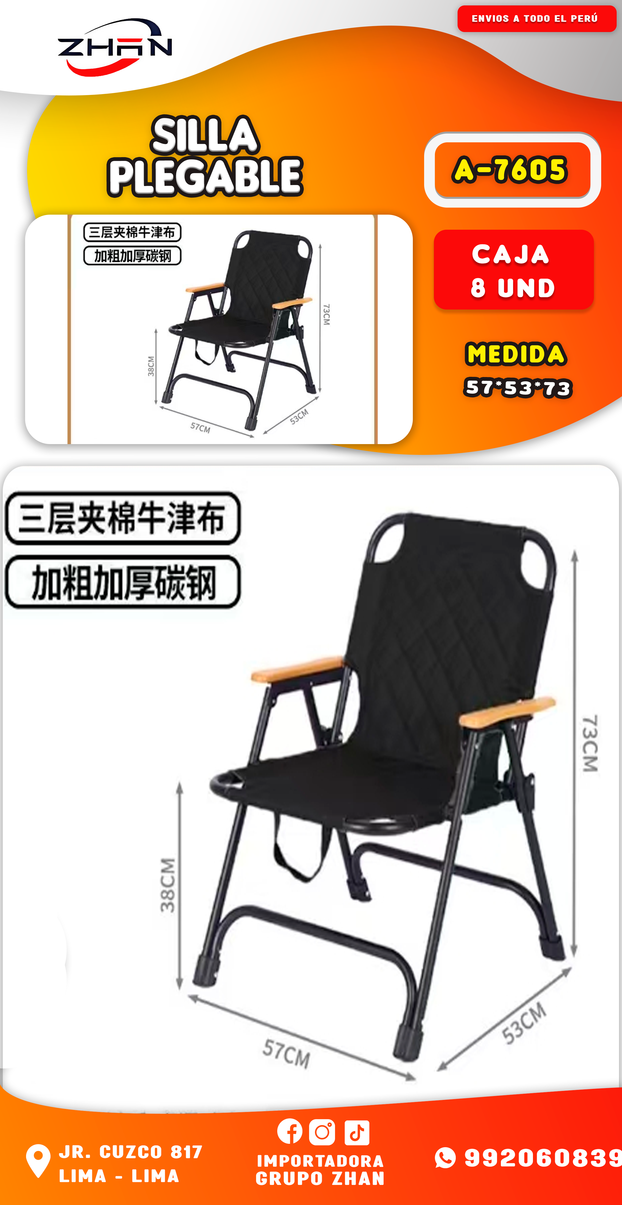 SILLA PLEGABLE