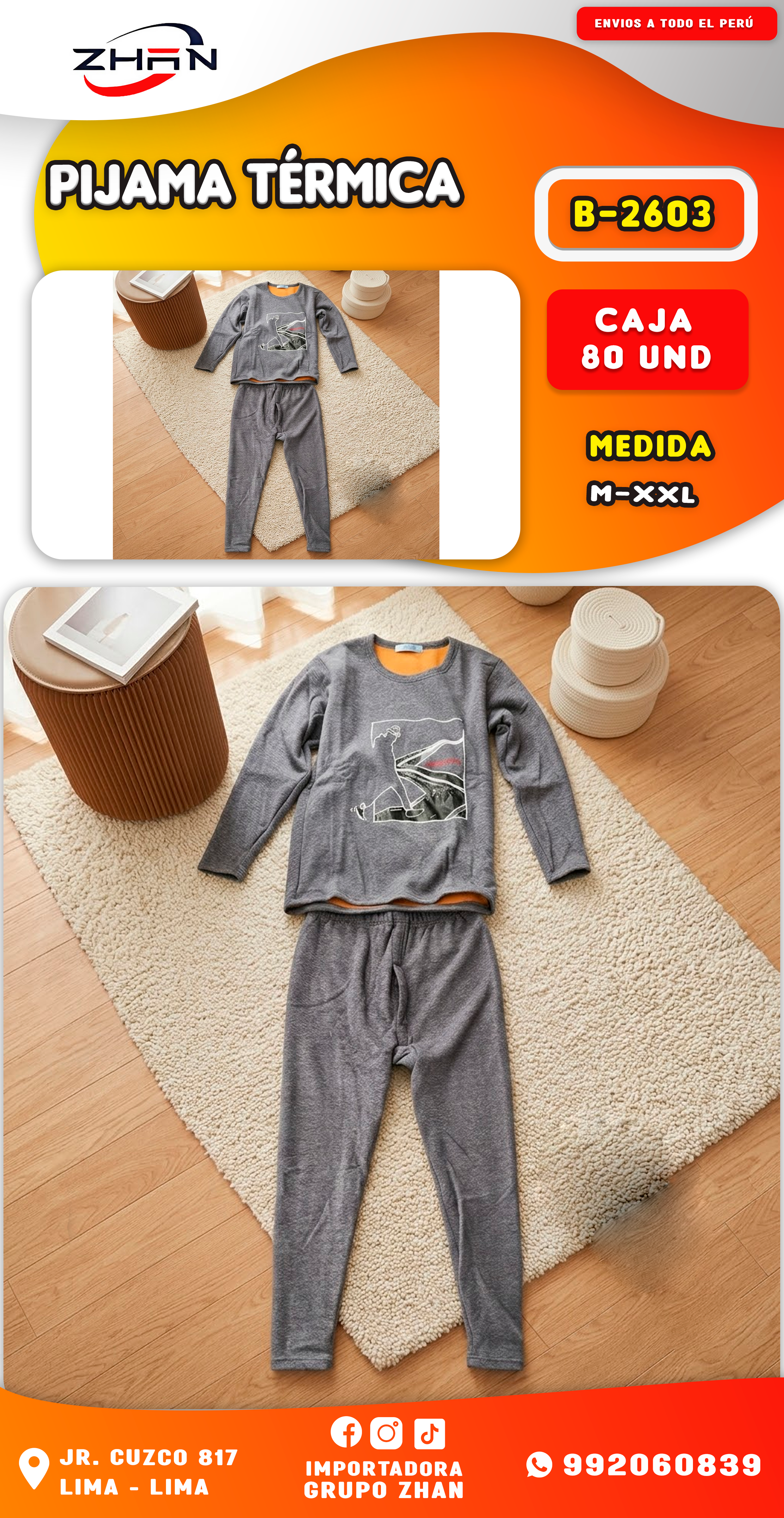 PIJAMA TÉRMICA