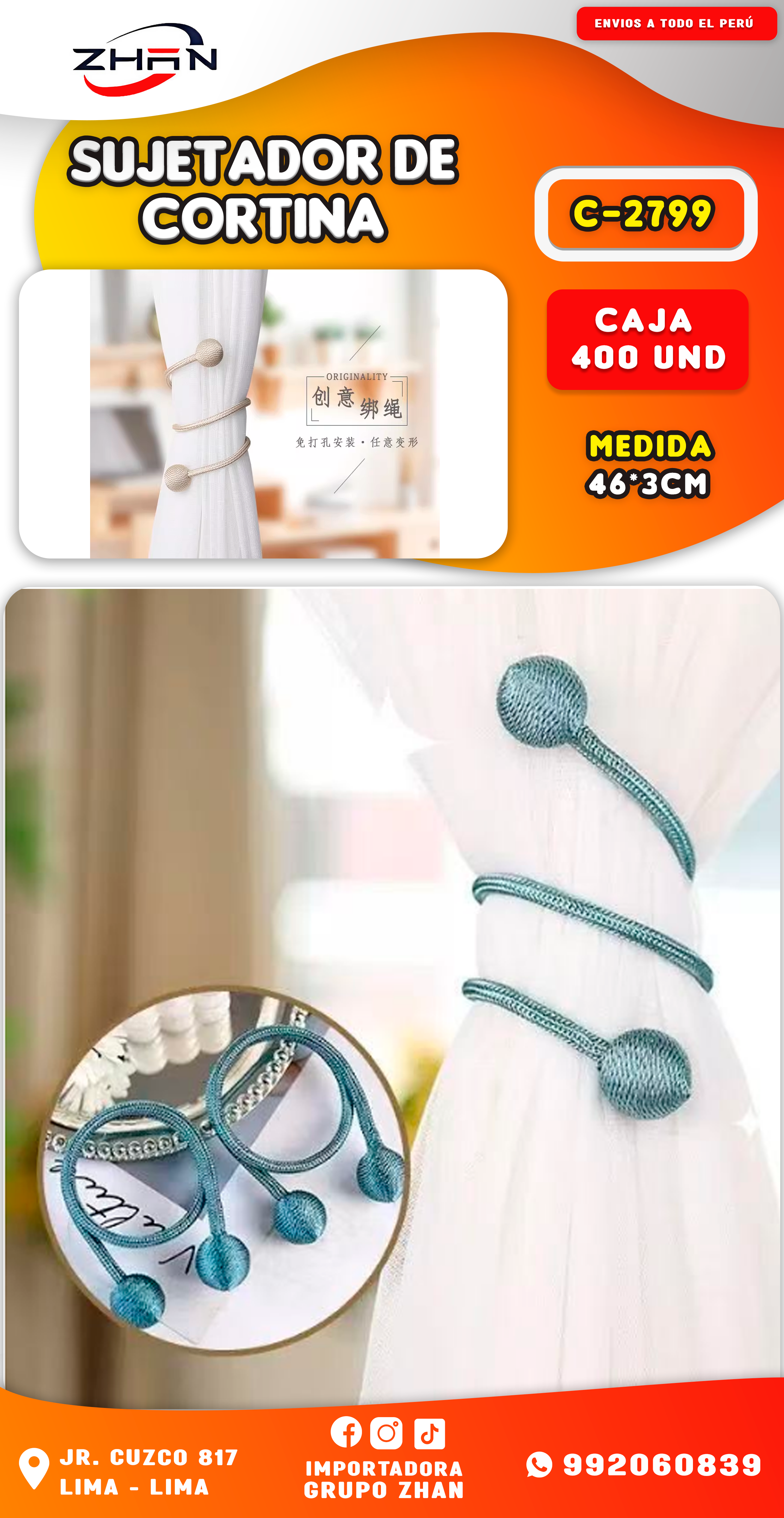 ACCESORIO DE CORTINA