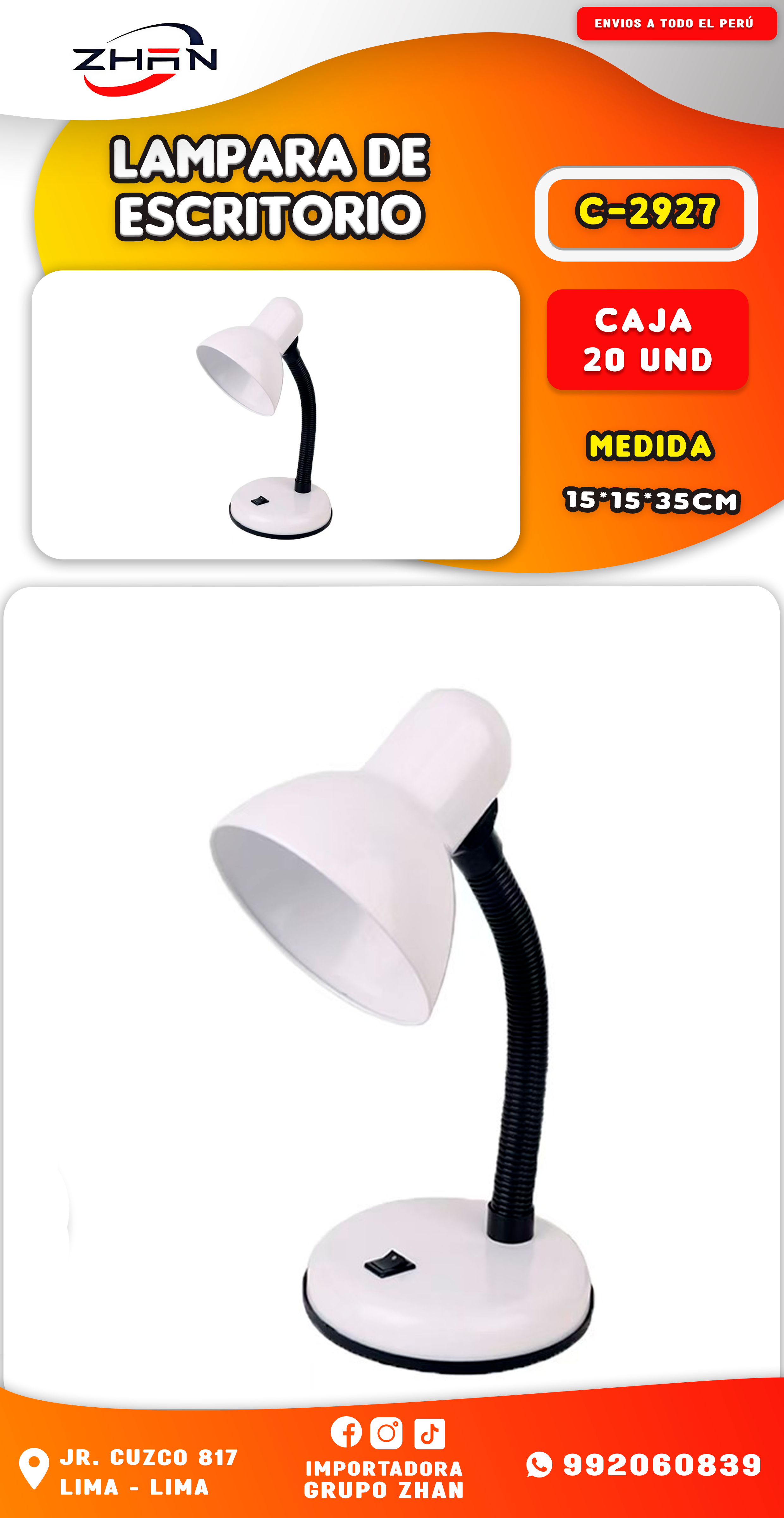 LAMPARA DE ESCRITORIO