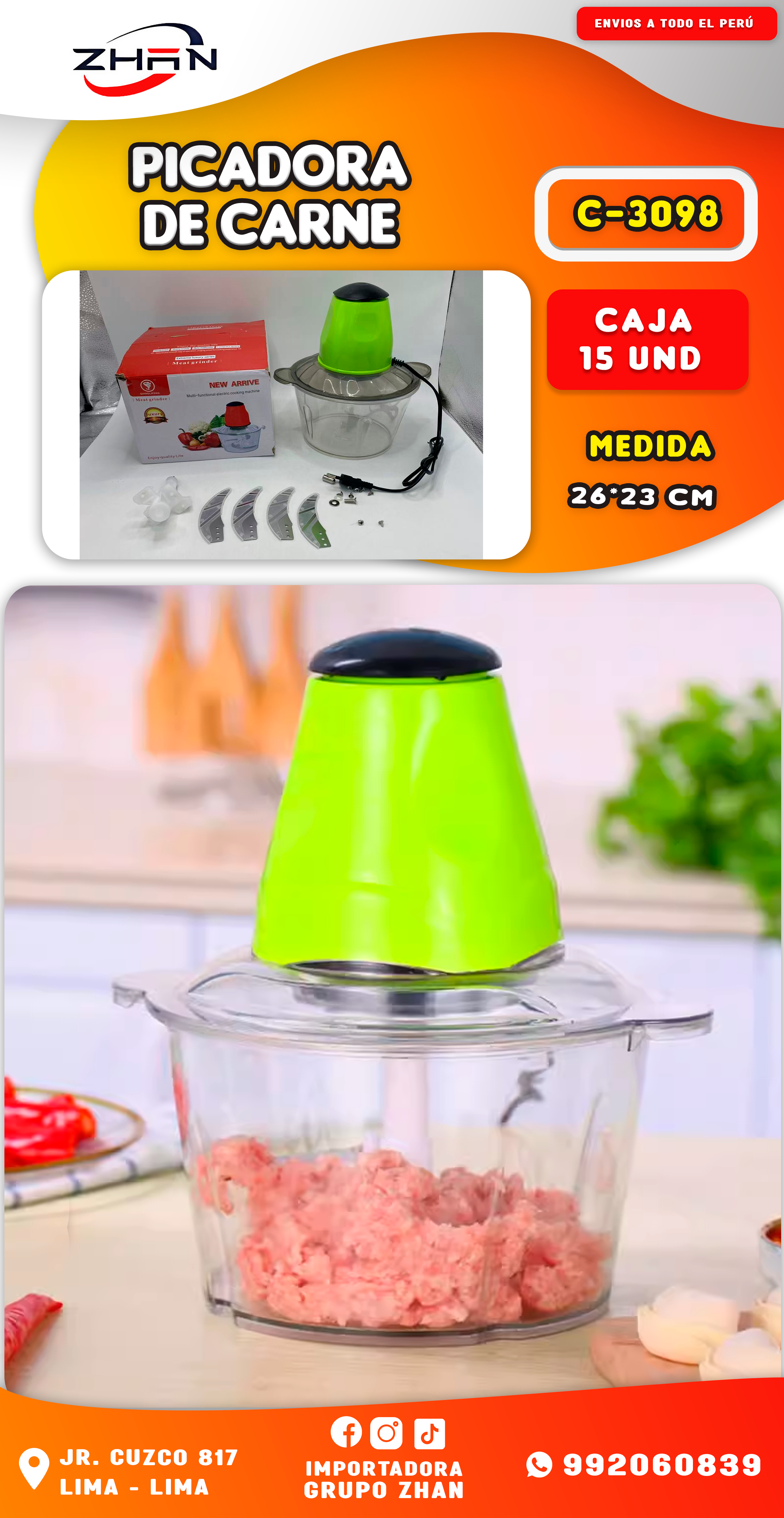 PICADORA DE CARNE