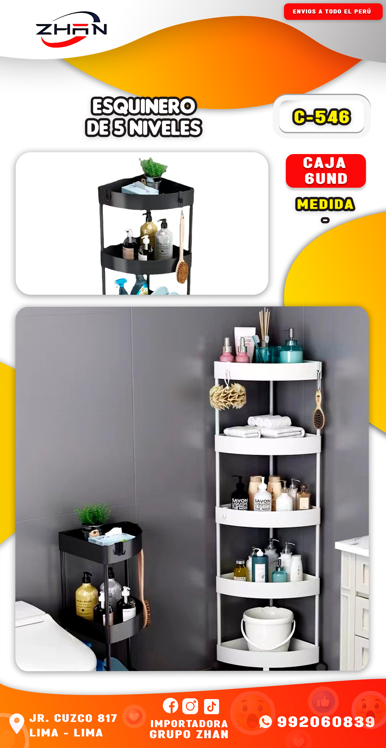 ESQUINERO DE 5 NIVELES