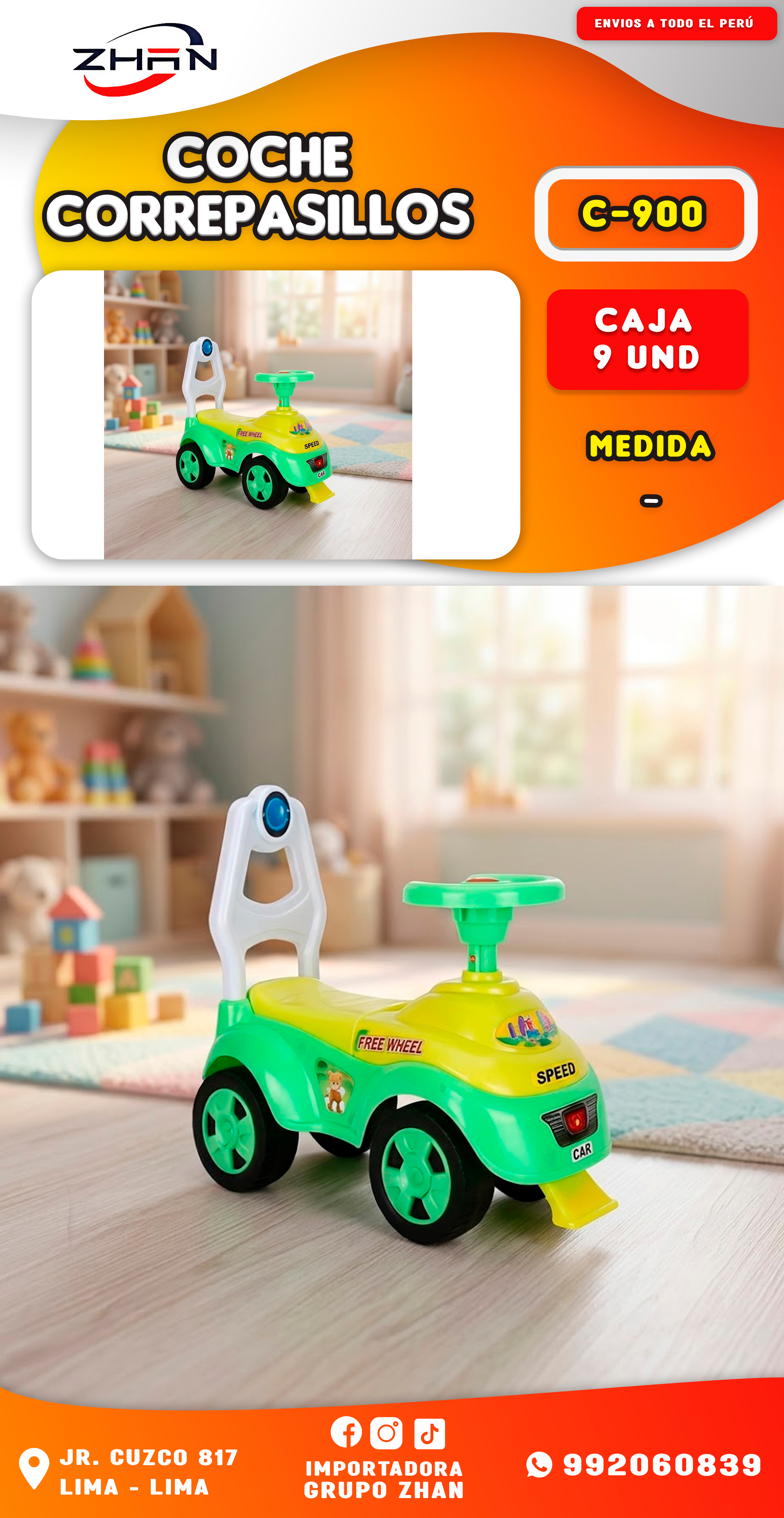 COCHE CORREPASILLO