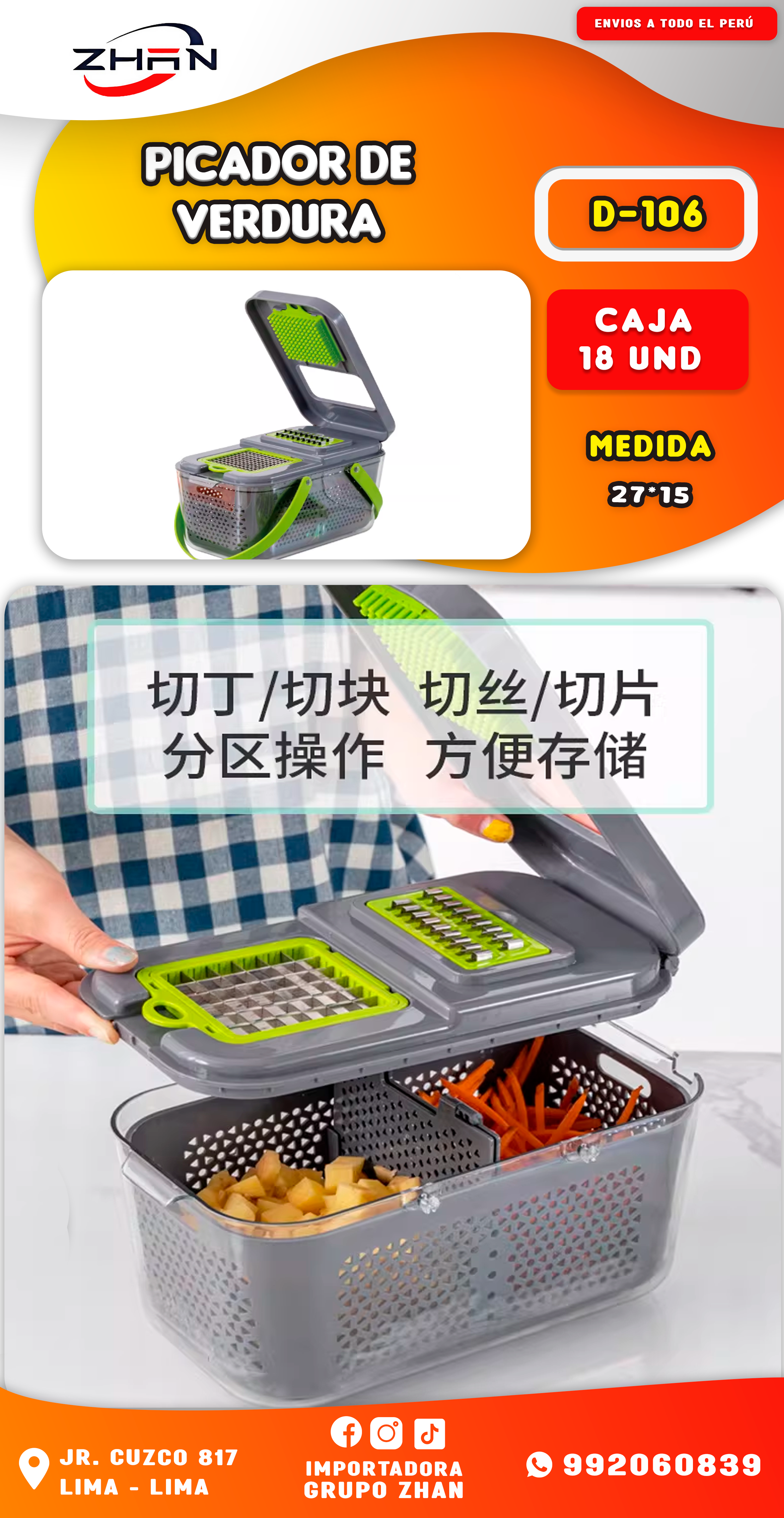 Cortador de verduras