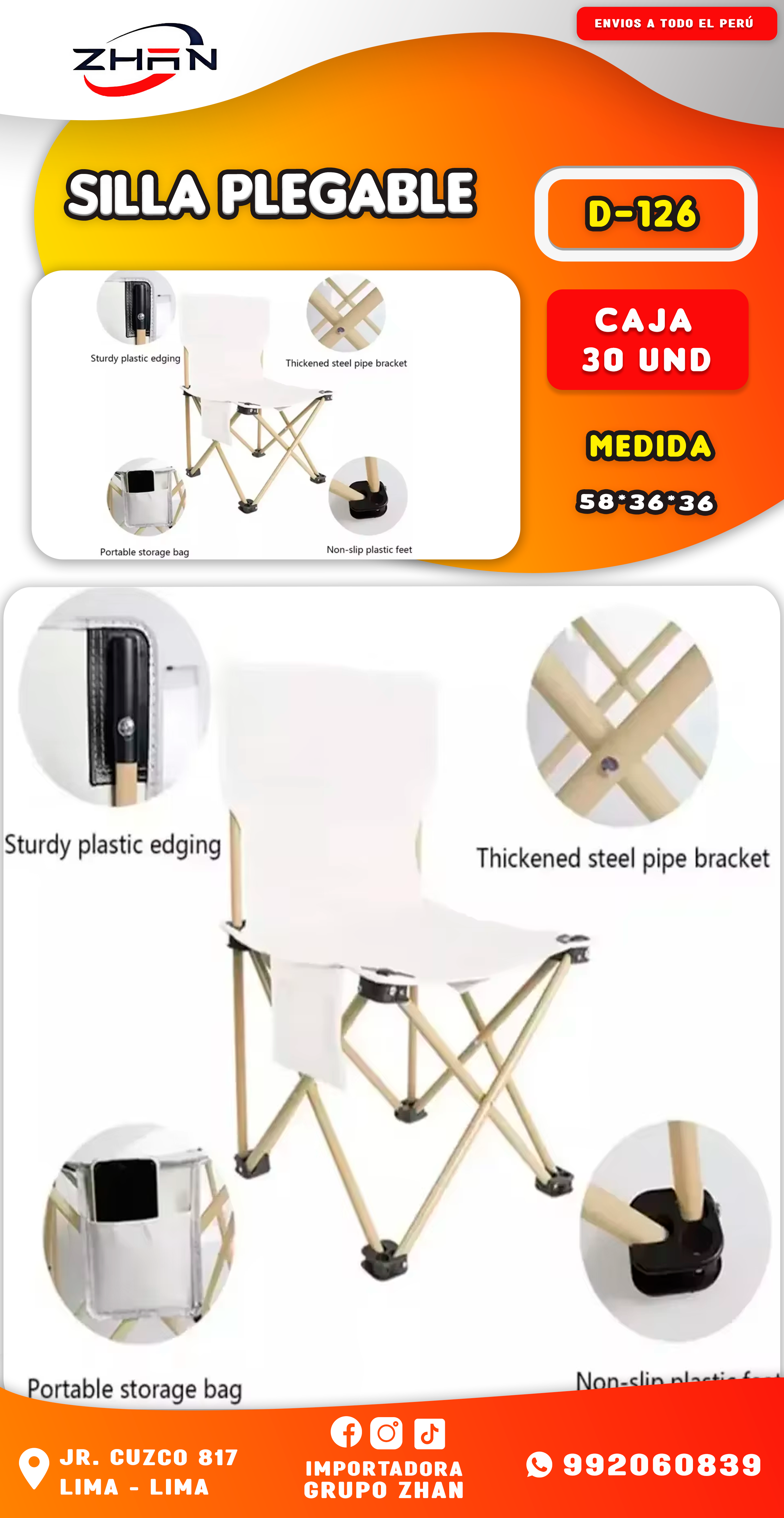 SILLA PLEGABLE