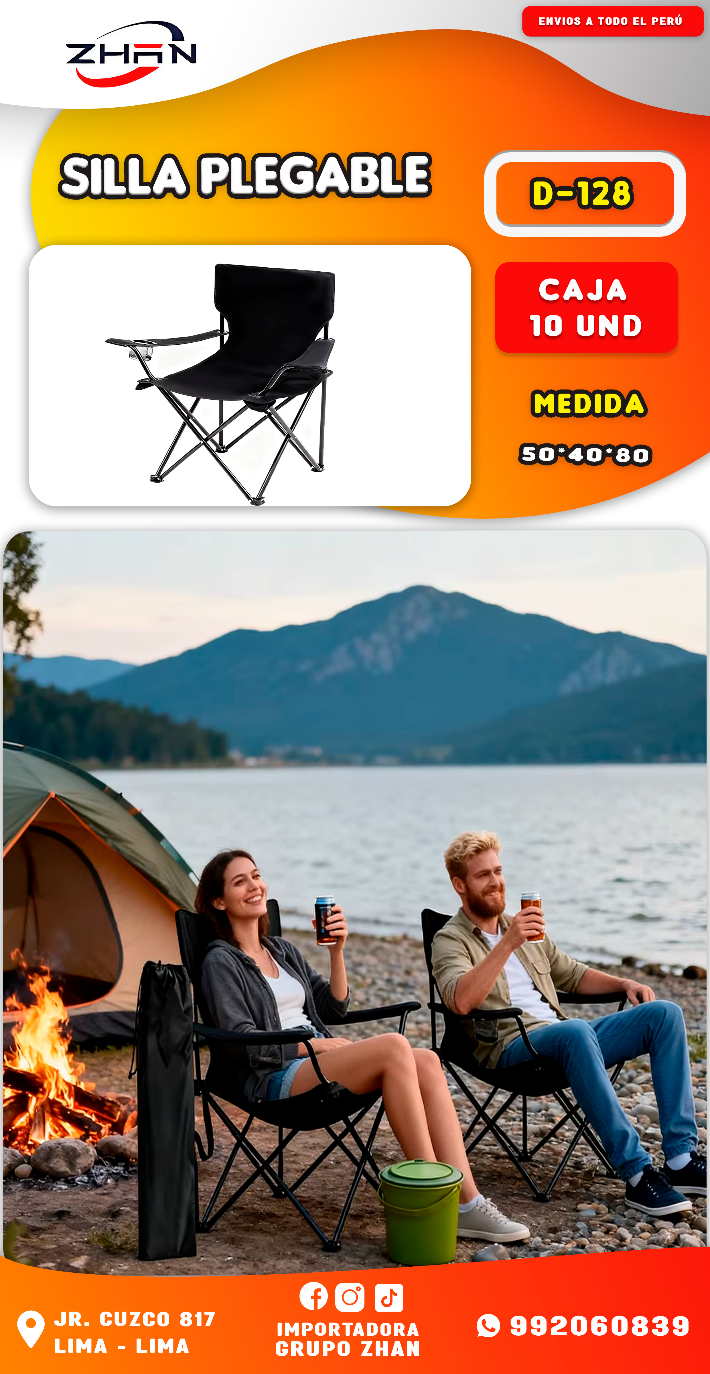 SILLA PLEGABLE