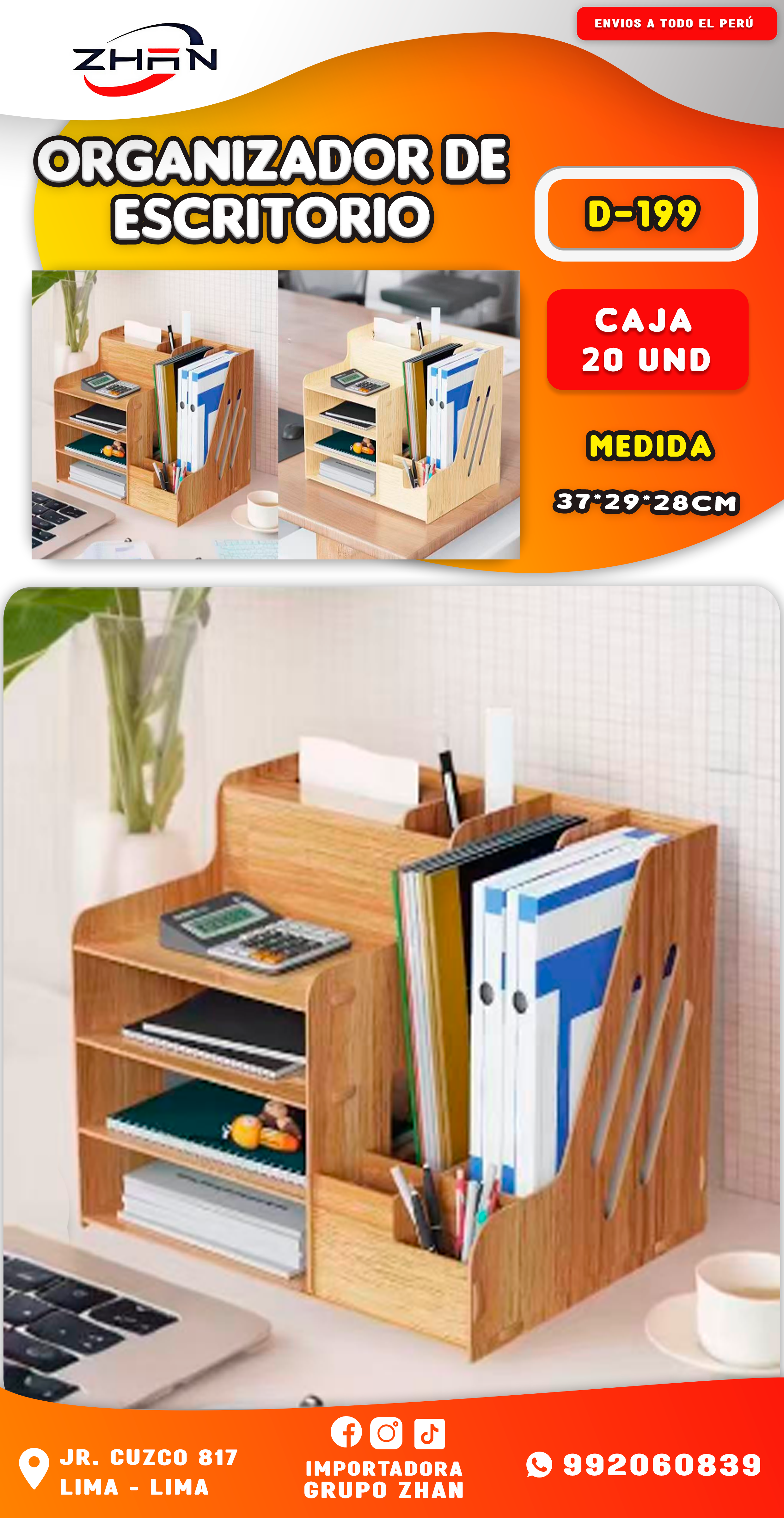 ORGANIZADOR DE ESCRITORIO