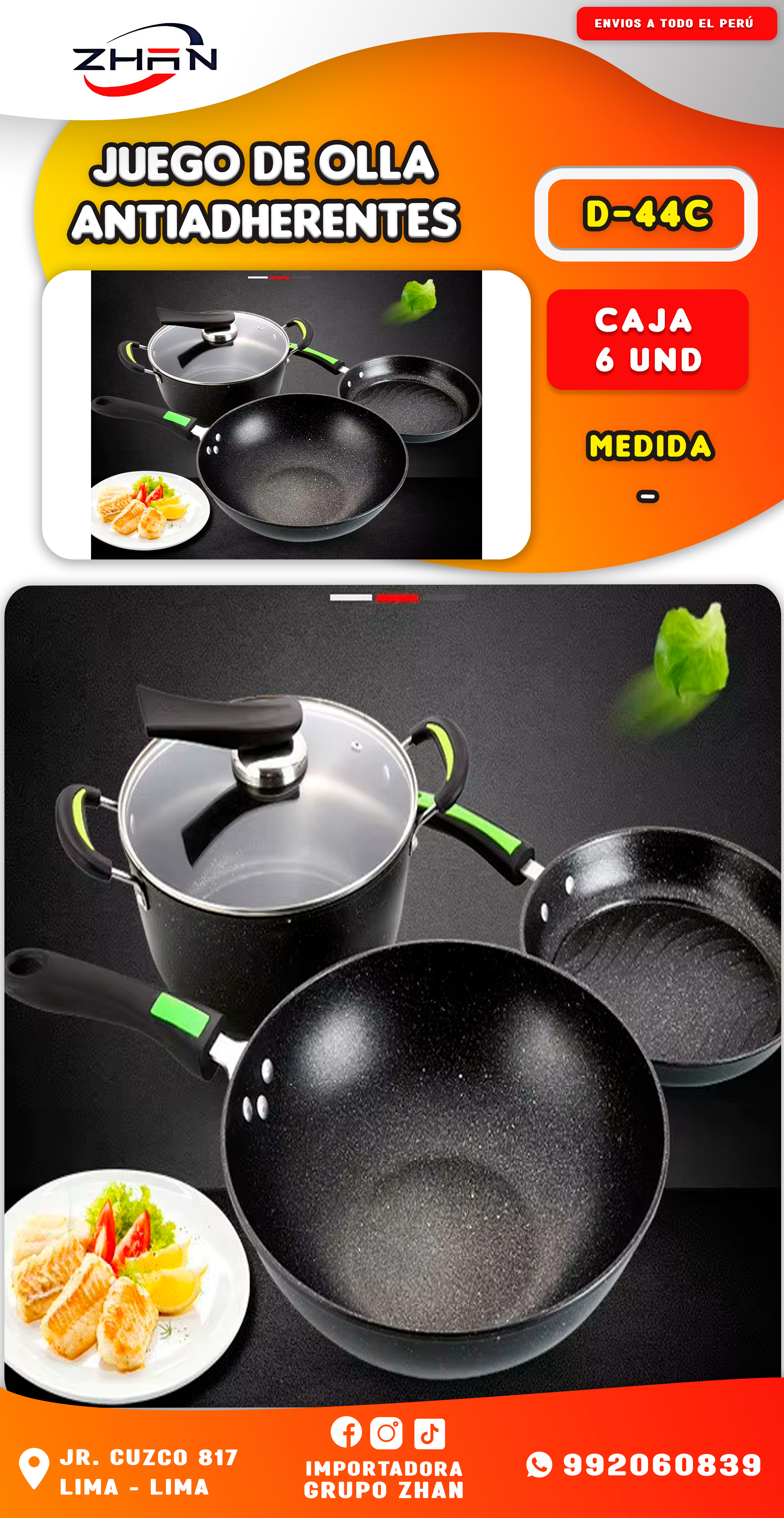 JUEGO DE OLLA ANTIADHERENTE