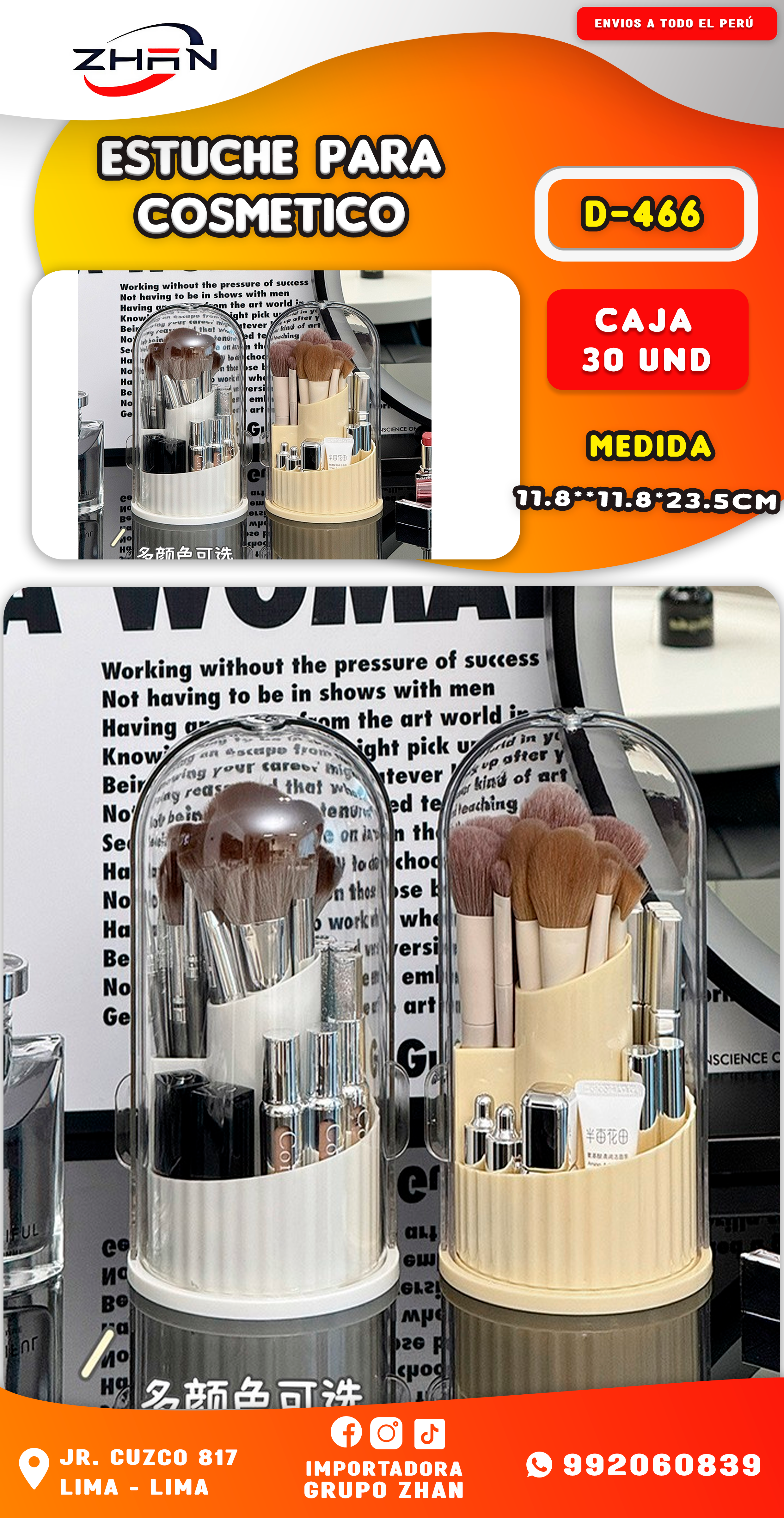 ESTUCHE PARA COSMETICO