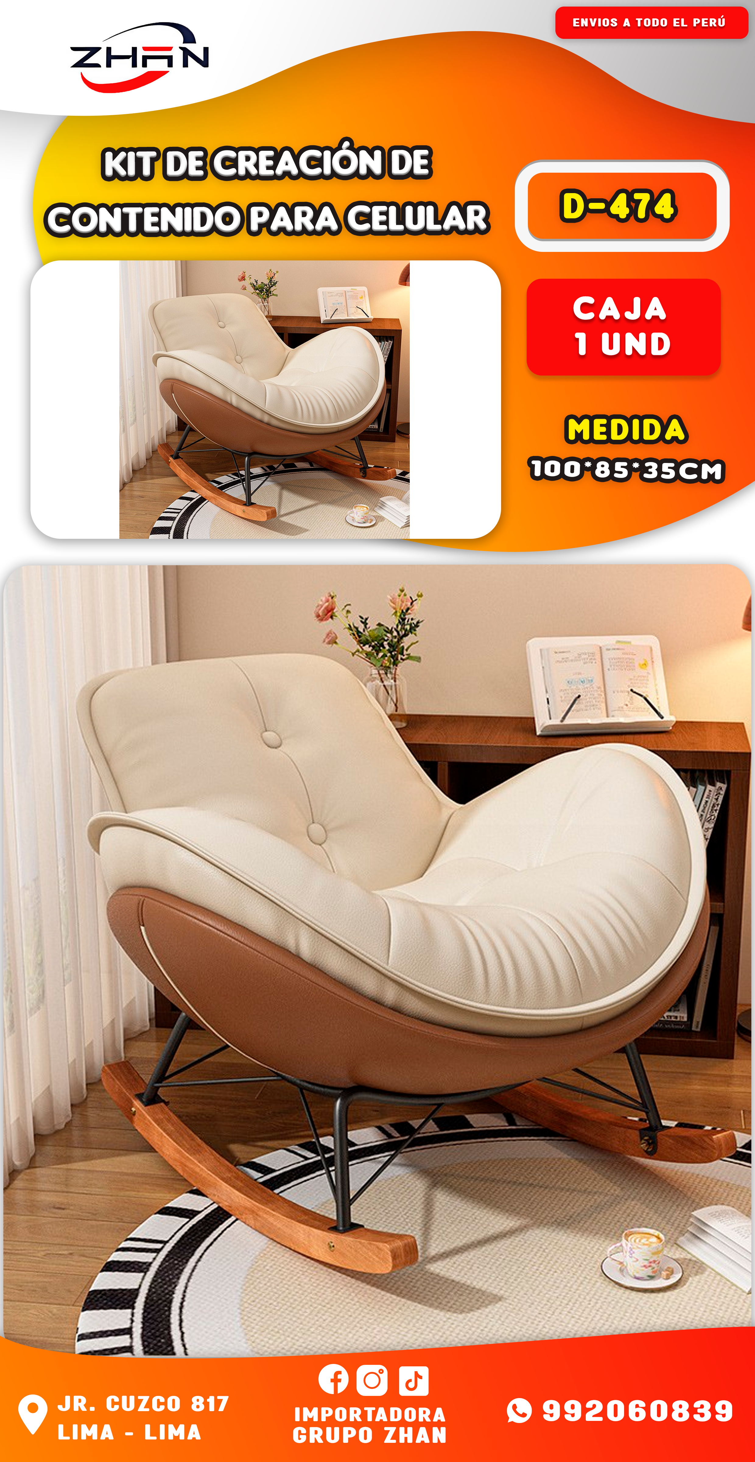 SILLÓN MECEDORA