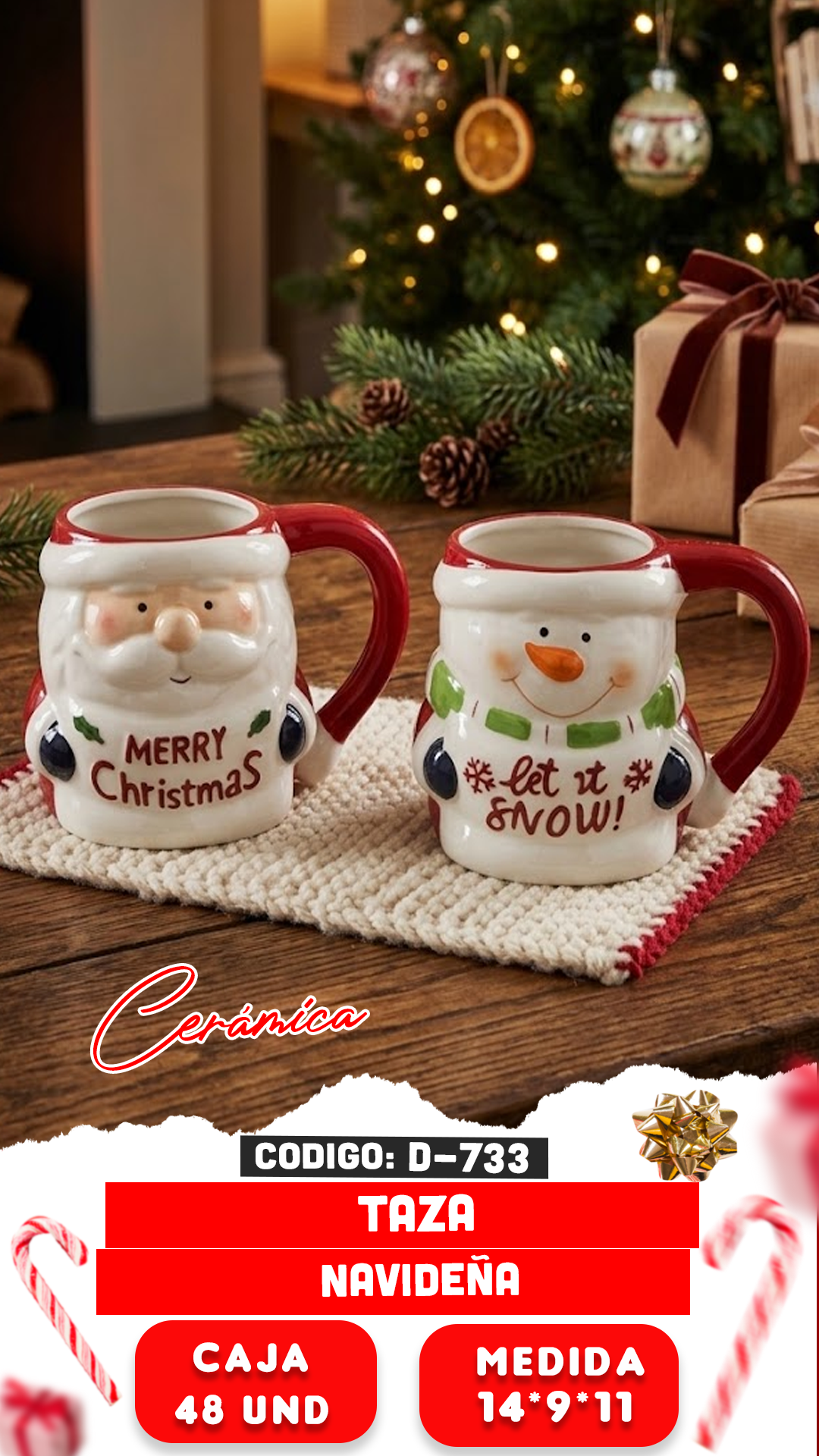 TAZA NAVIDEÑO