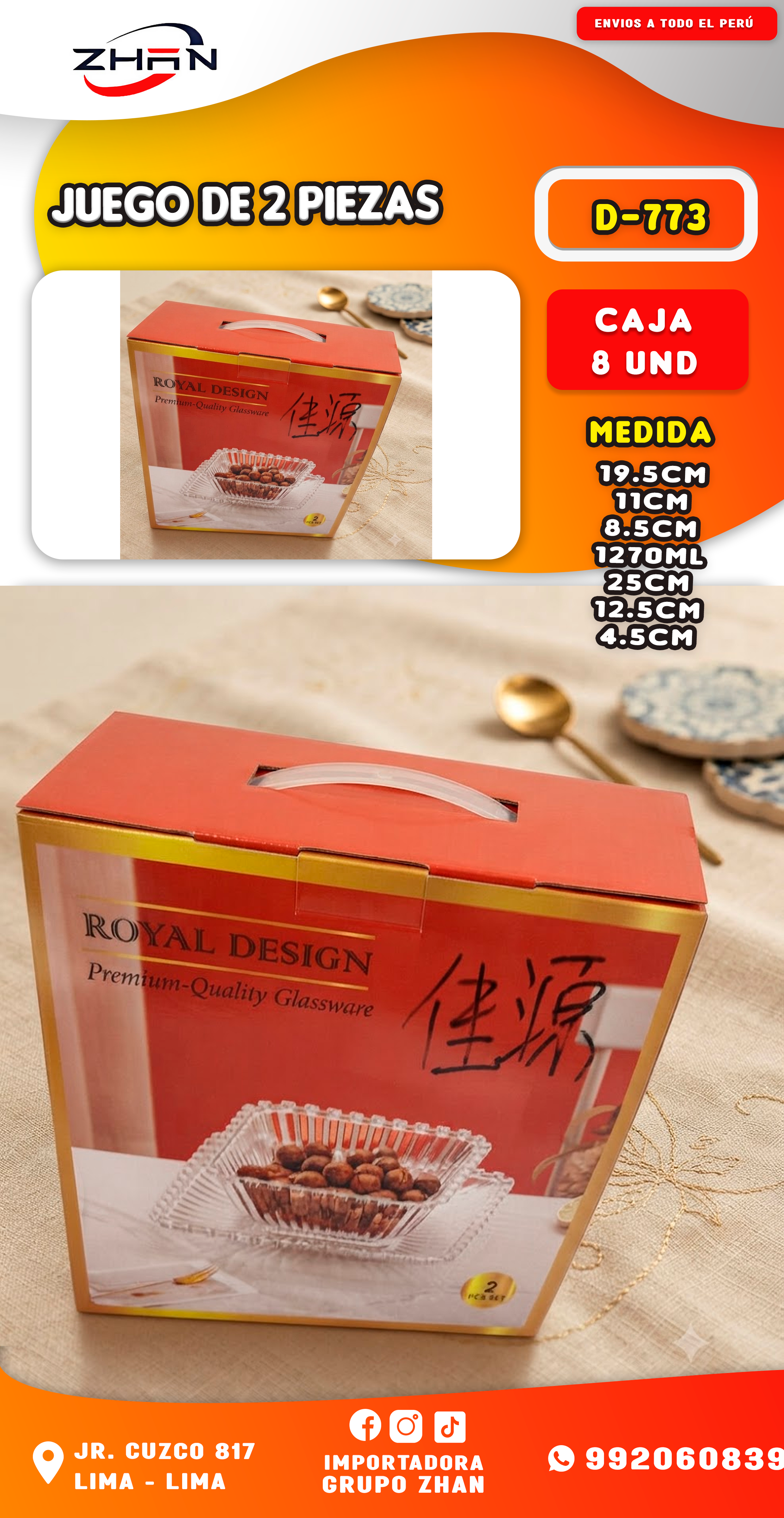 JUEGO DE 2 PIEZAS