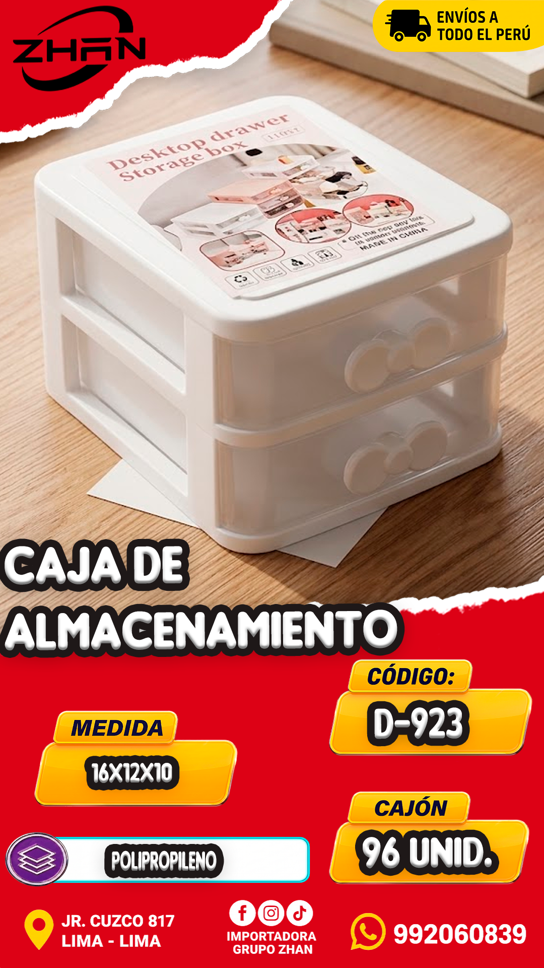 CAJA ORGANIZADOR