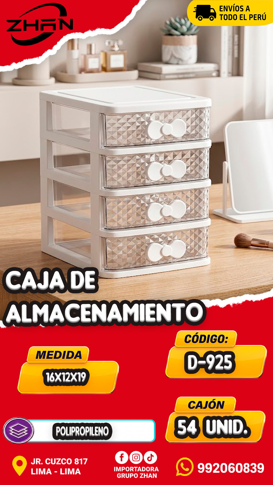 CAJA ORGANIZADOR