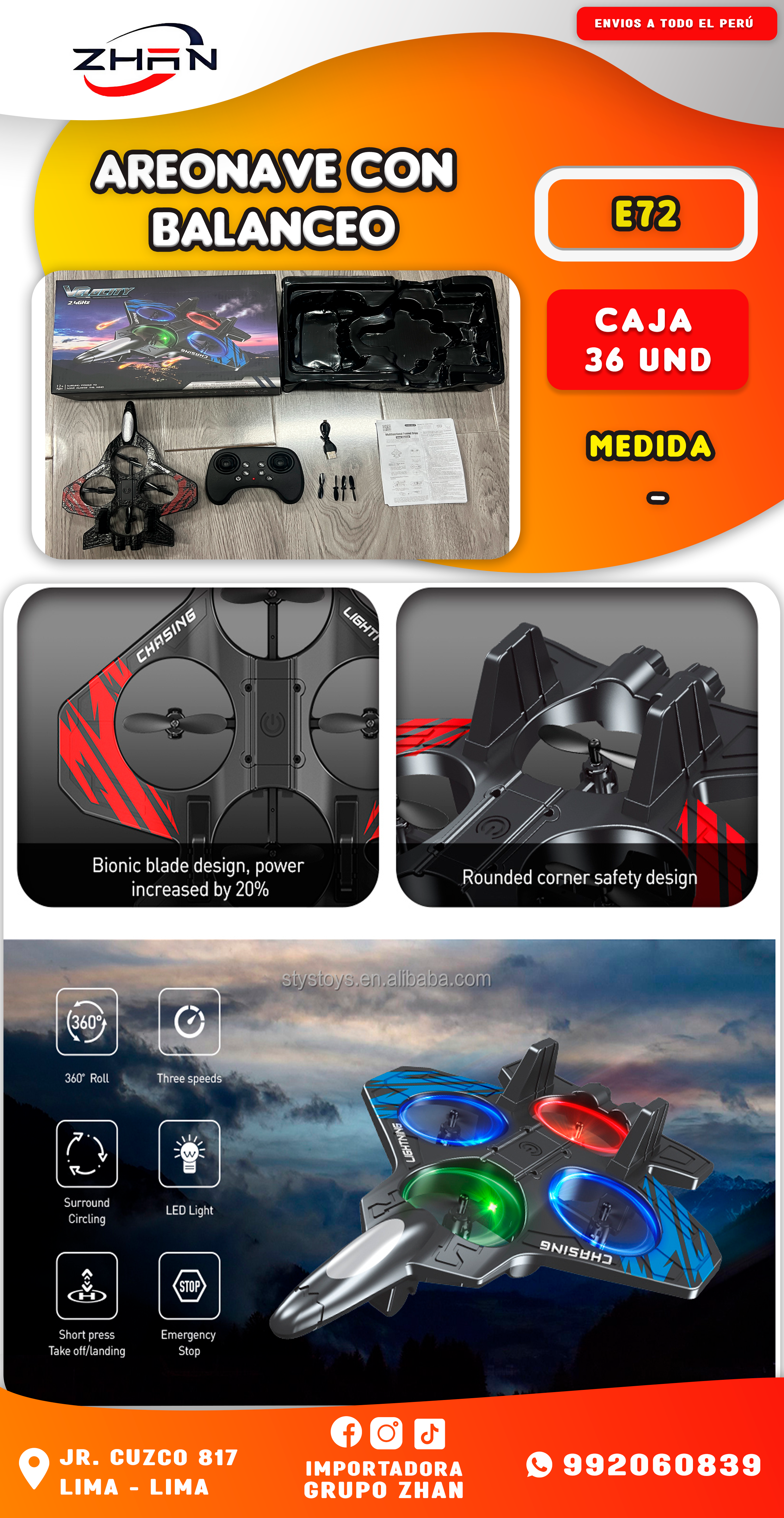 AREONAVE CON BALANCEO