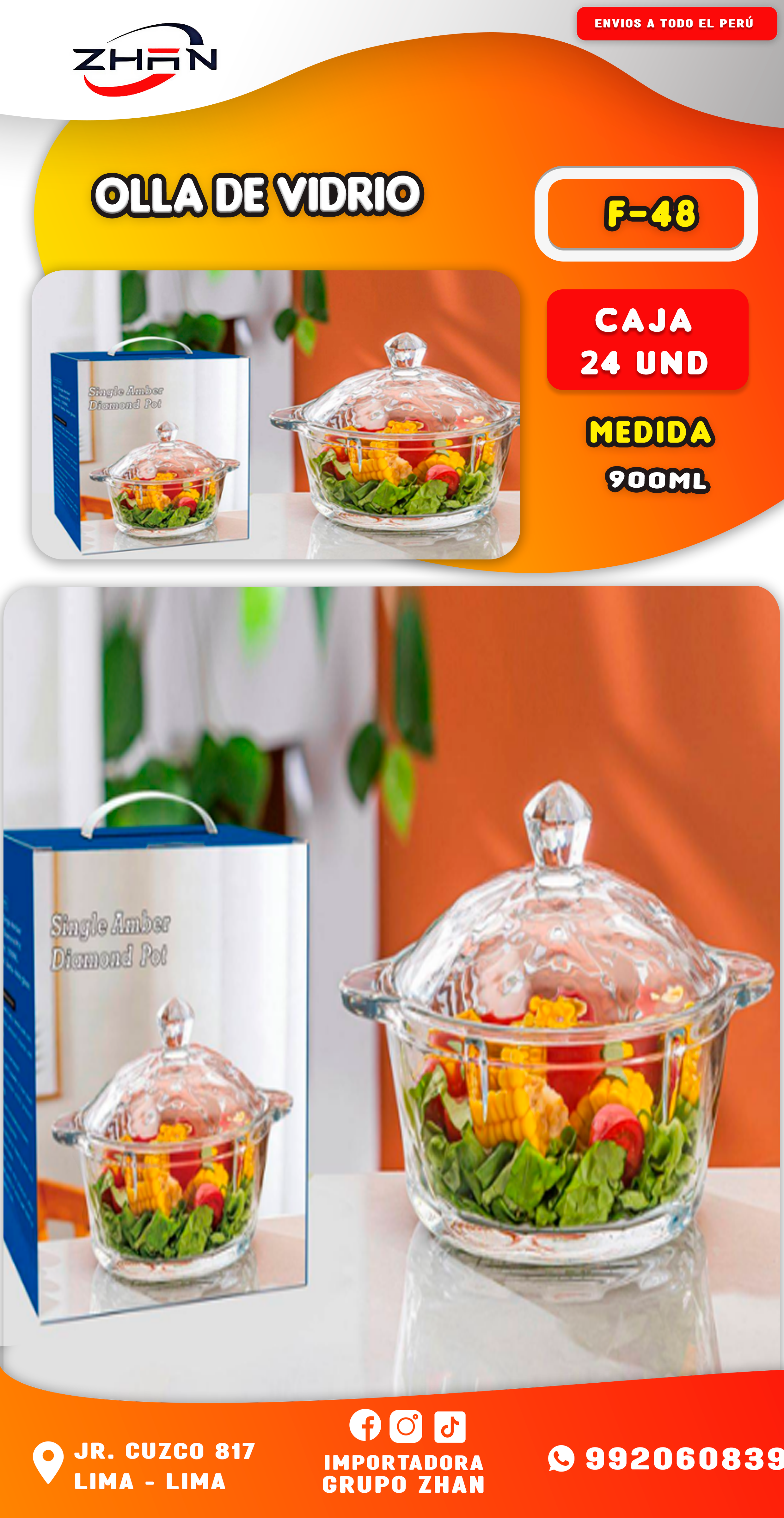 OLLA DE VIDRIO