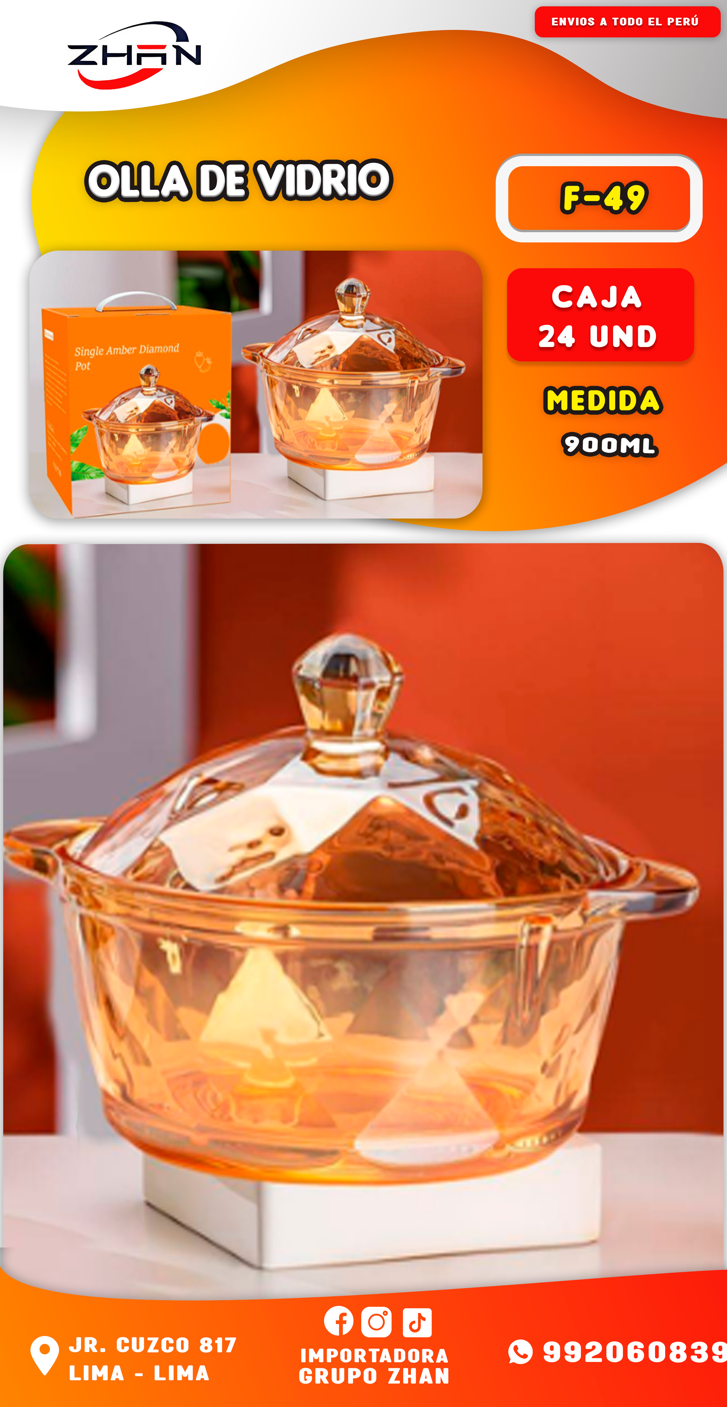 OLLA DE VIDRIO
