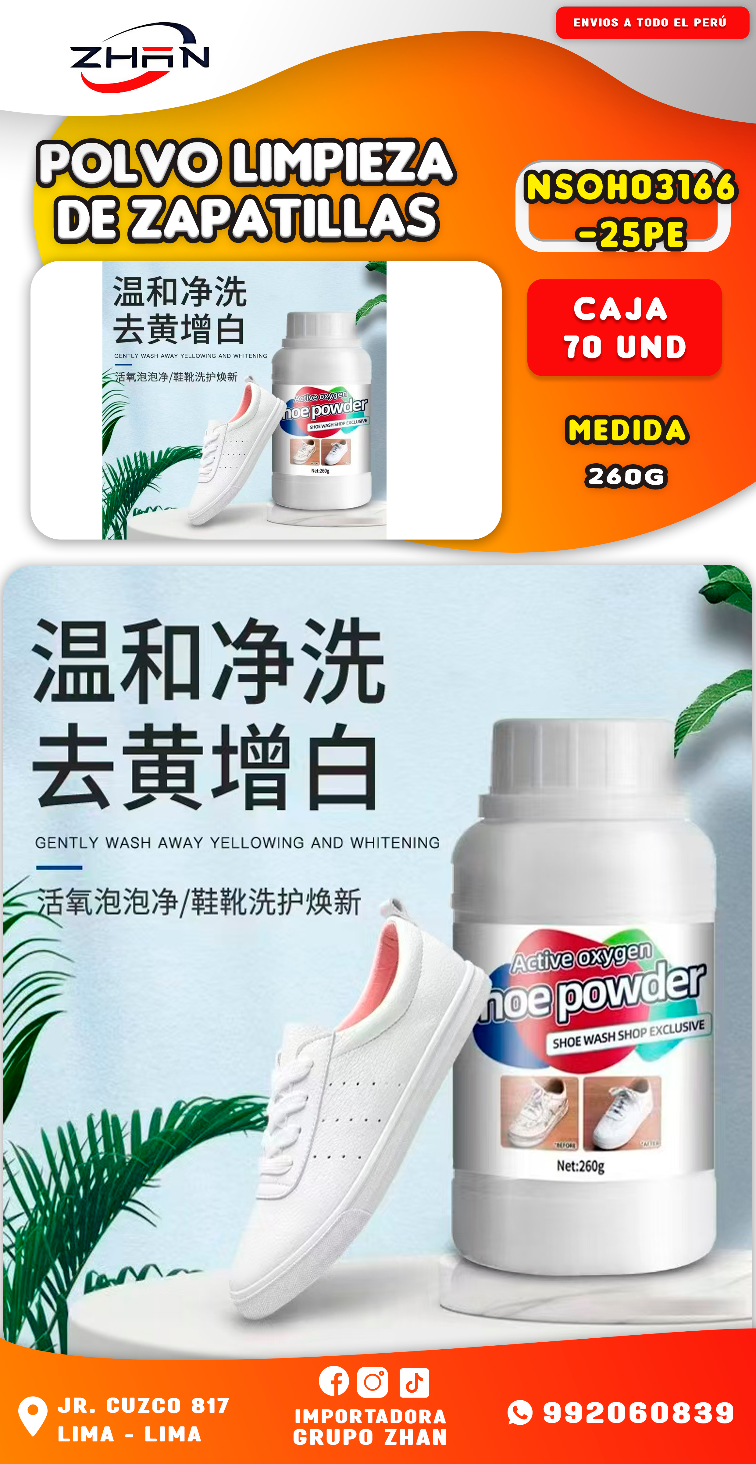 POLVO LIMPIEZA DE ZAPATILLA