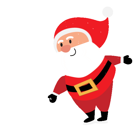 Santa Corriendo