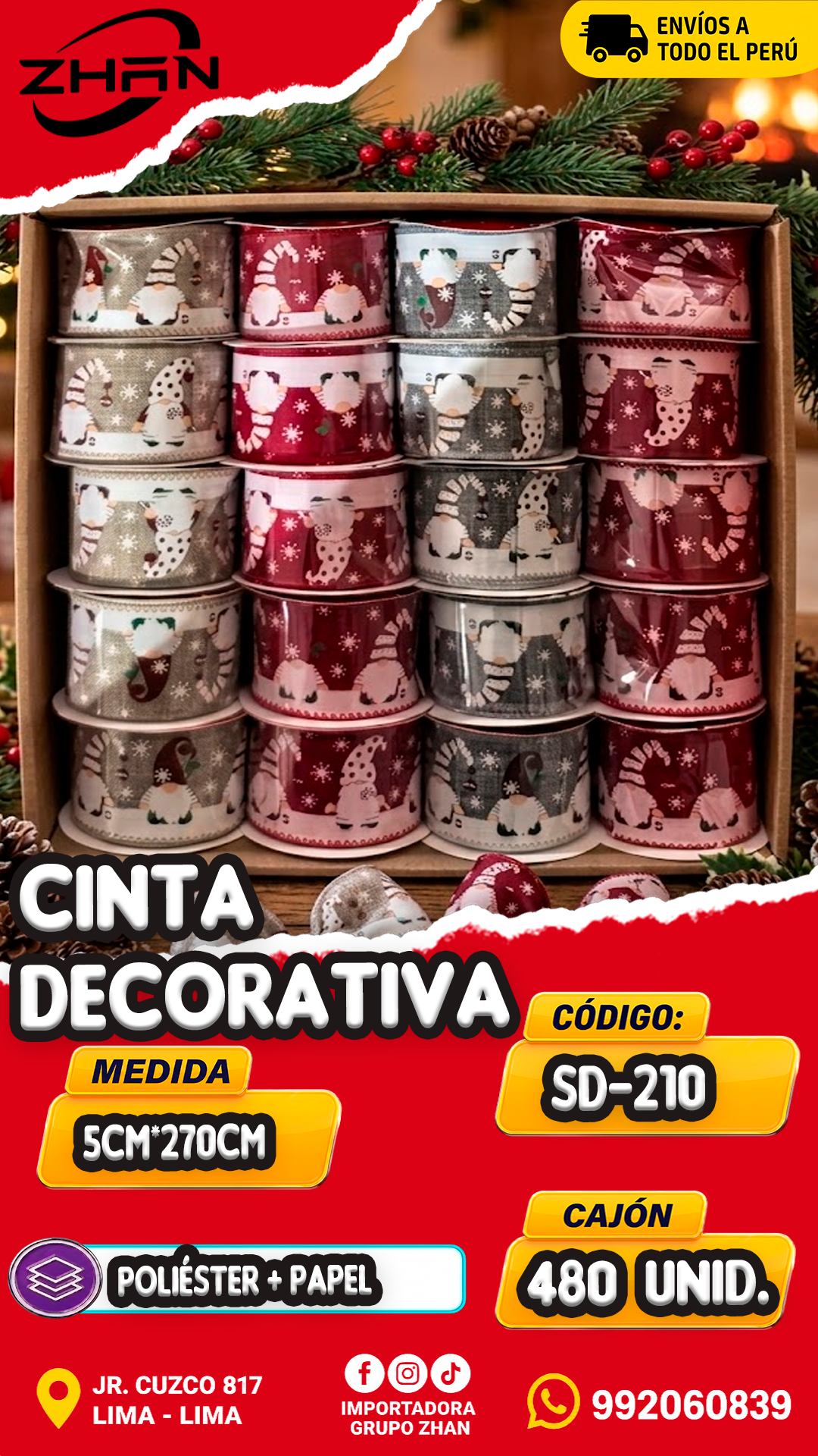 CINTA DECORATIVA