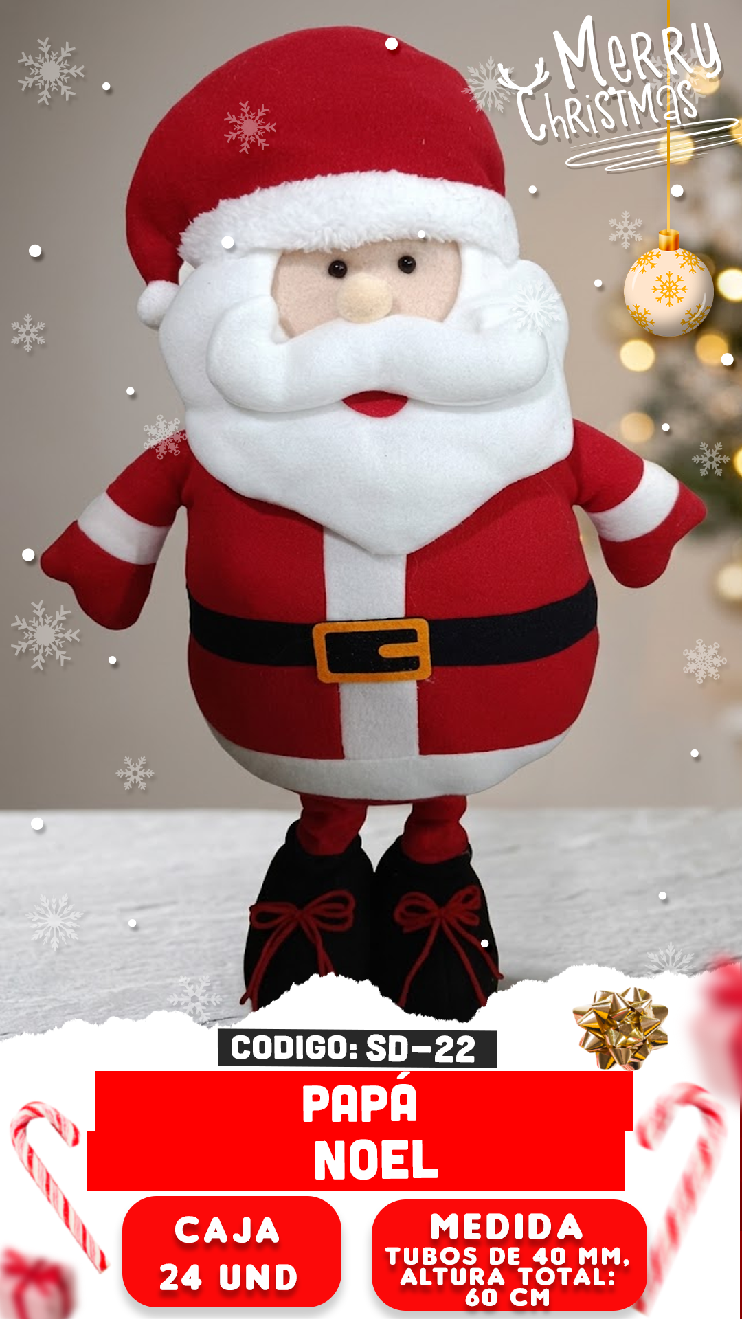 MUÑECO NAVIDEÑO