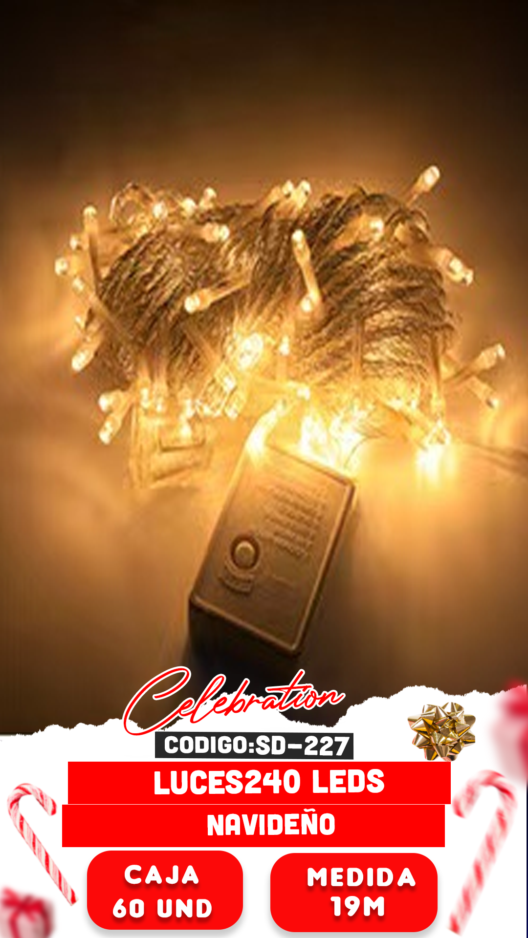 LUCES NAVIDEÑO