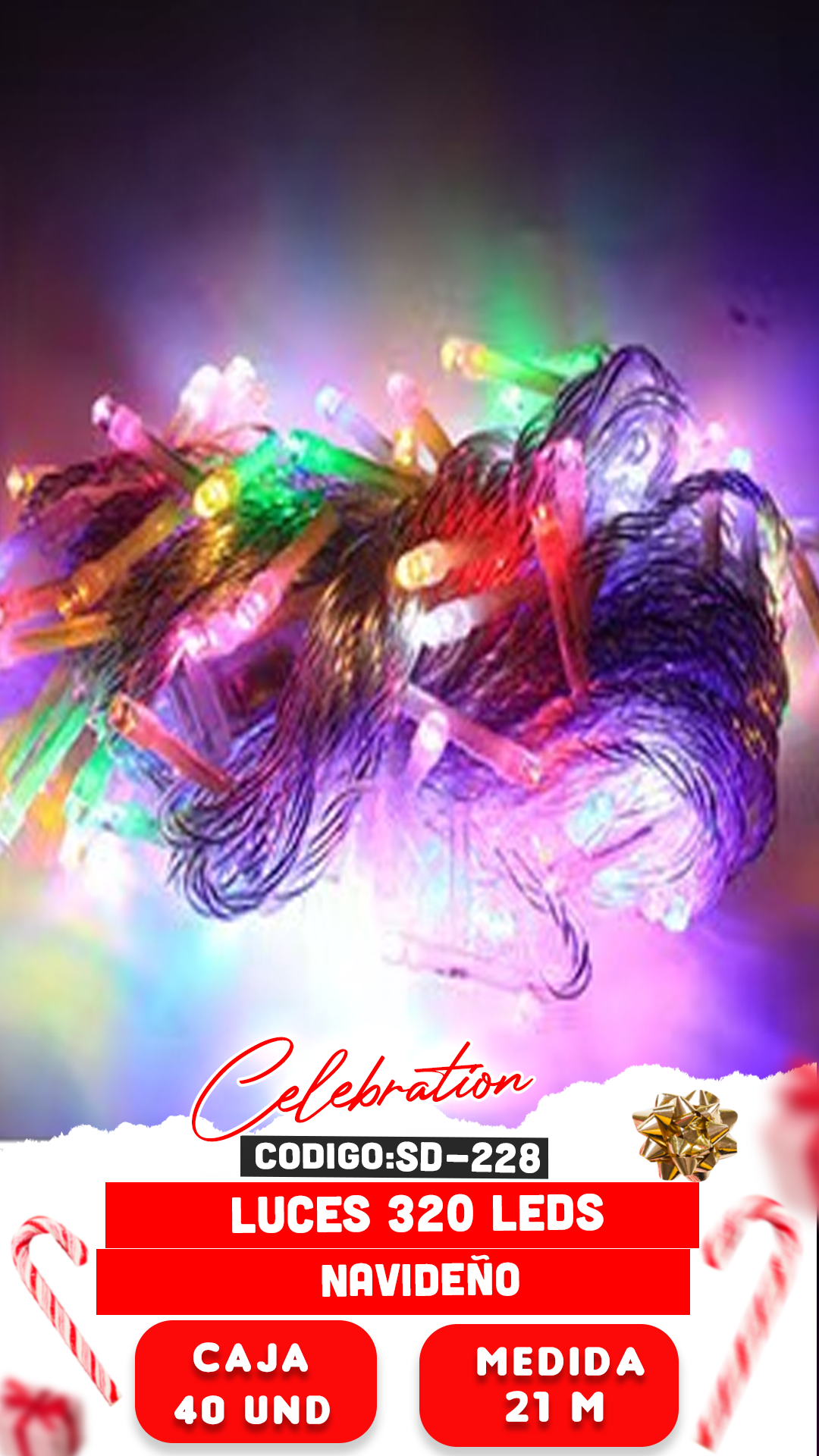 LUCES NAVIDEÑO
