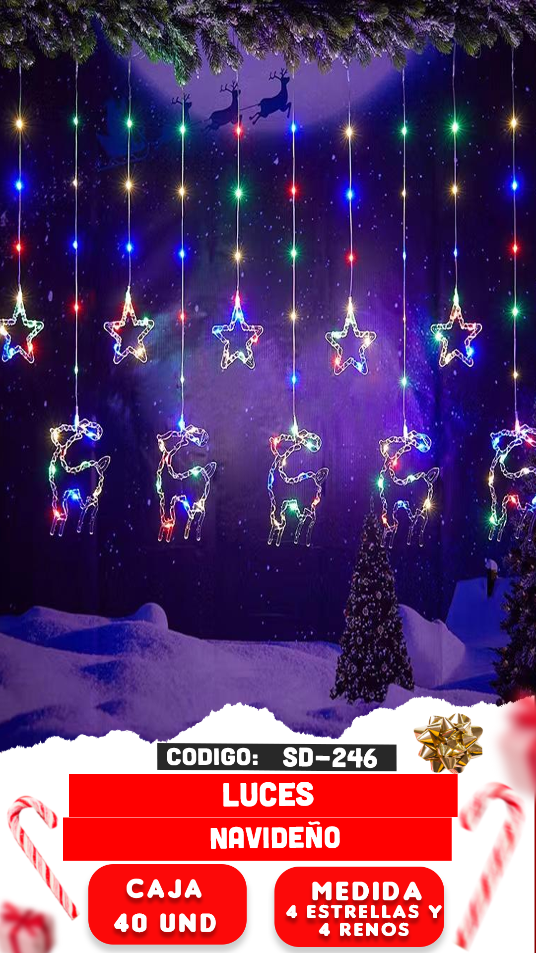 LUCES NAVIDEÑO