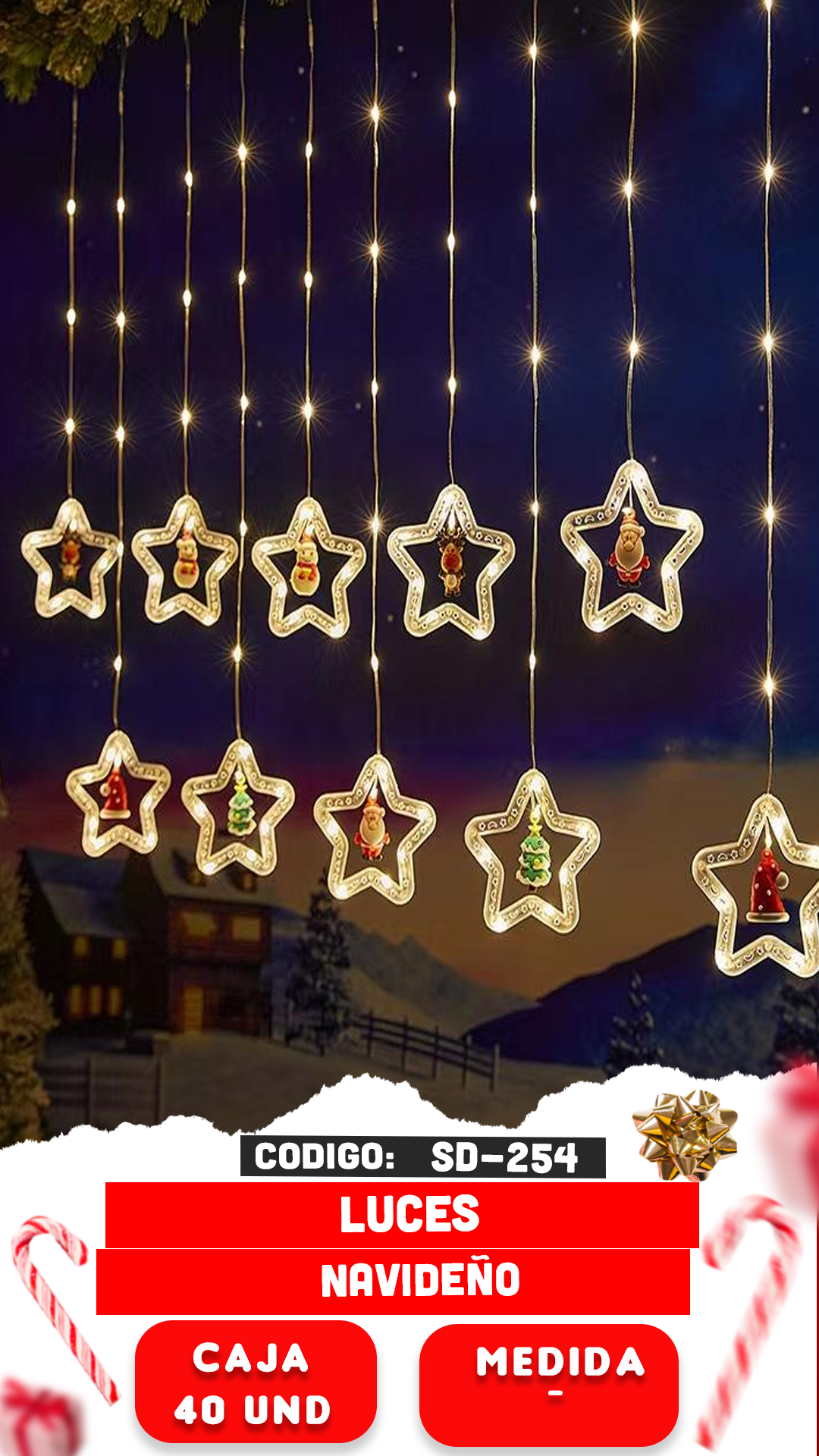 LUCES NAVIDEÑO