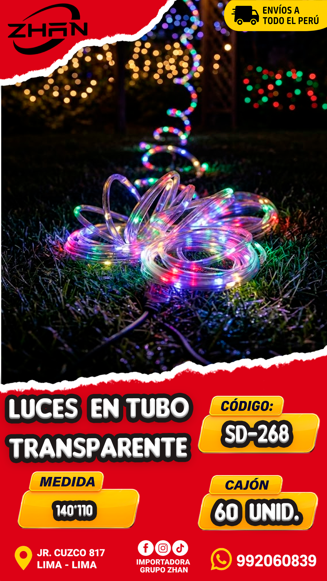 Lámpara tubular