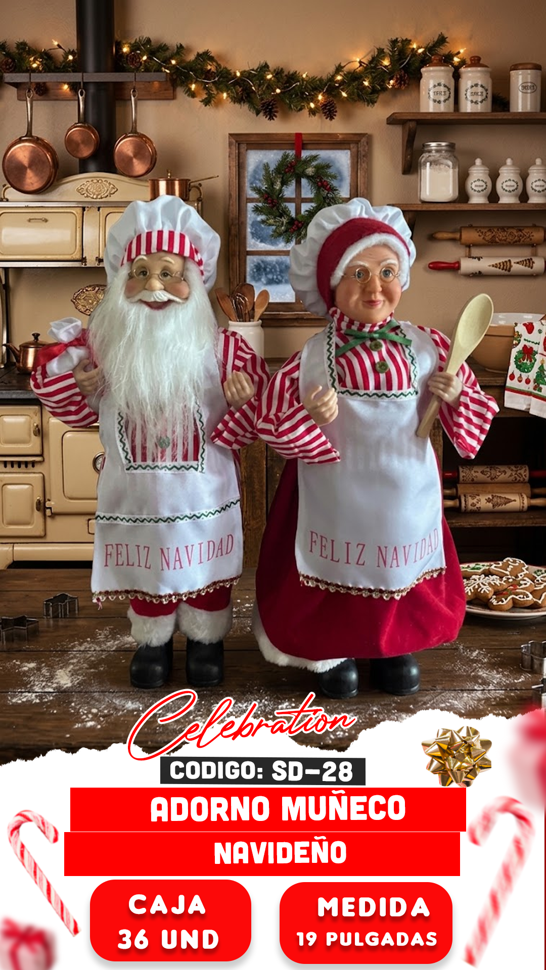 MUÑECO NAVIDEÑO