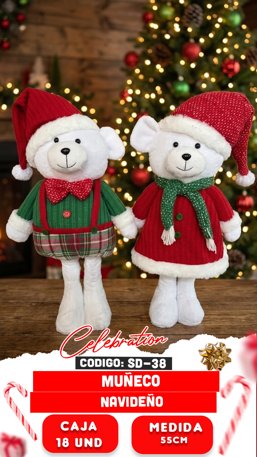 MUÑECO NAVIDEÑO