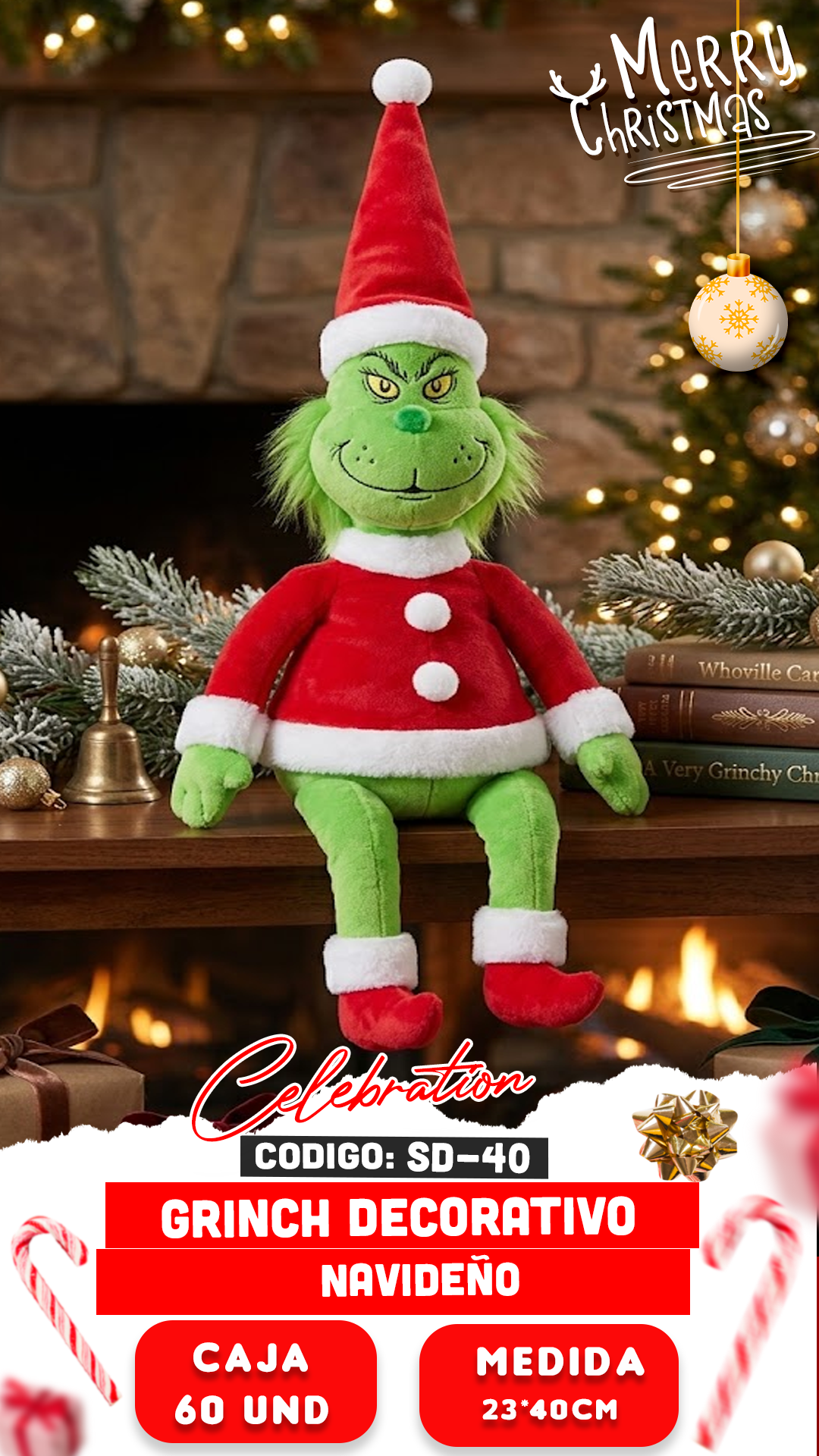 GRINCH DECORATIVO