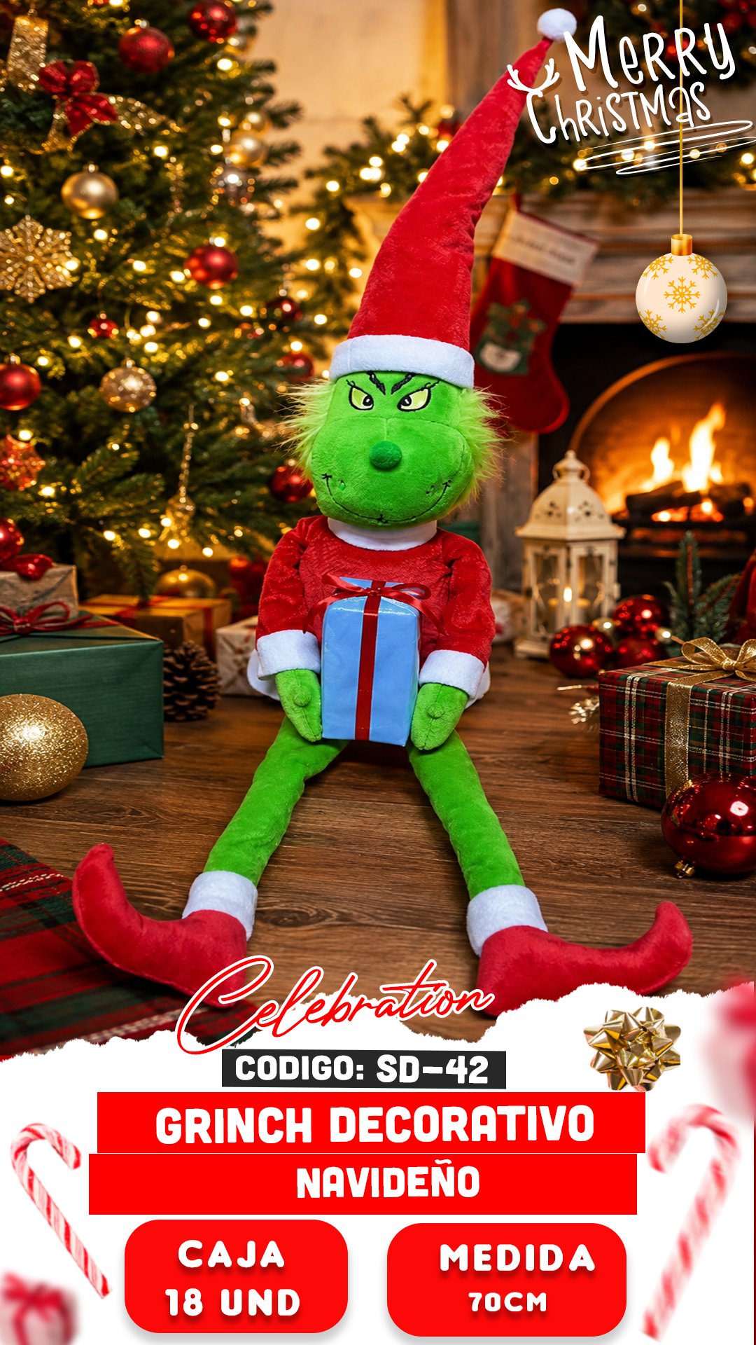 GRINCH DECORATIVO