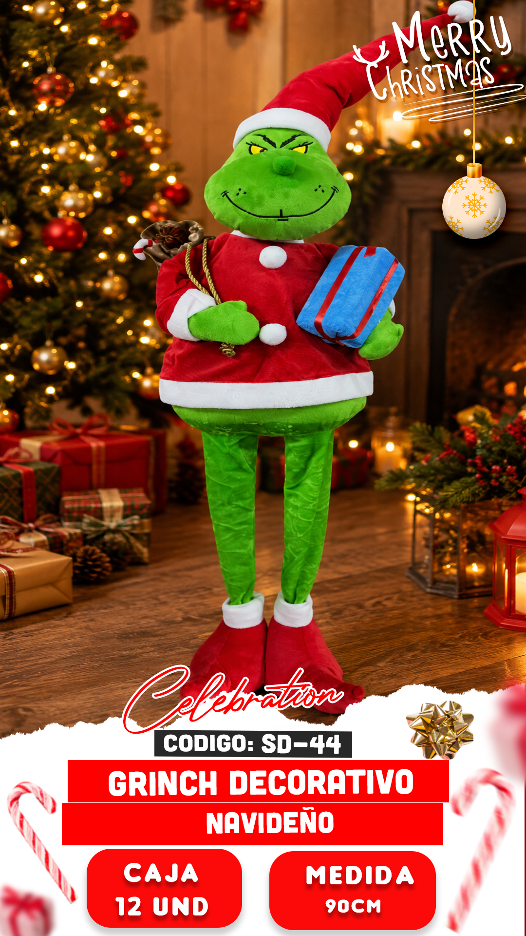 GRINCH DECORATIVO